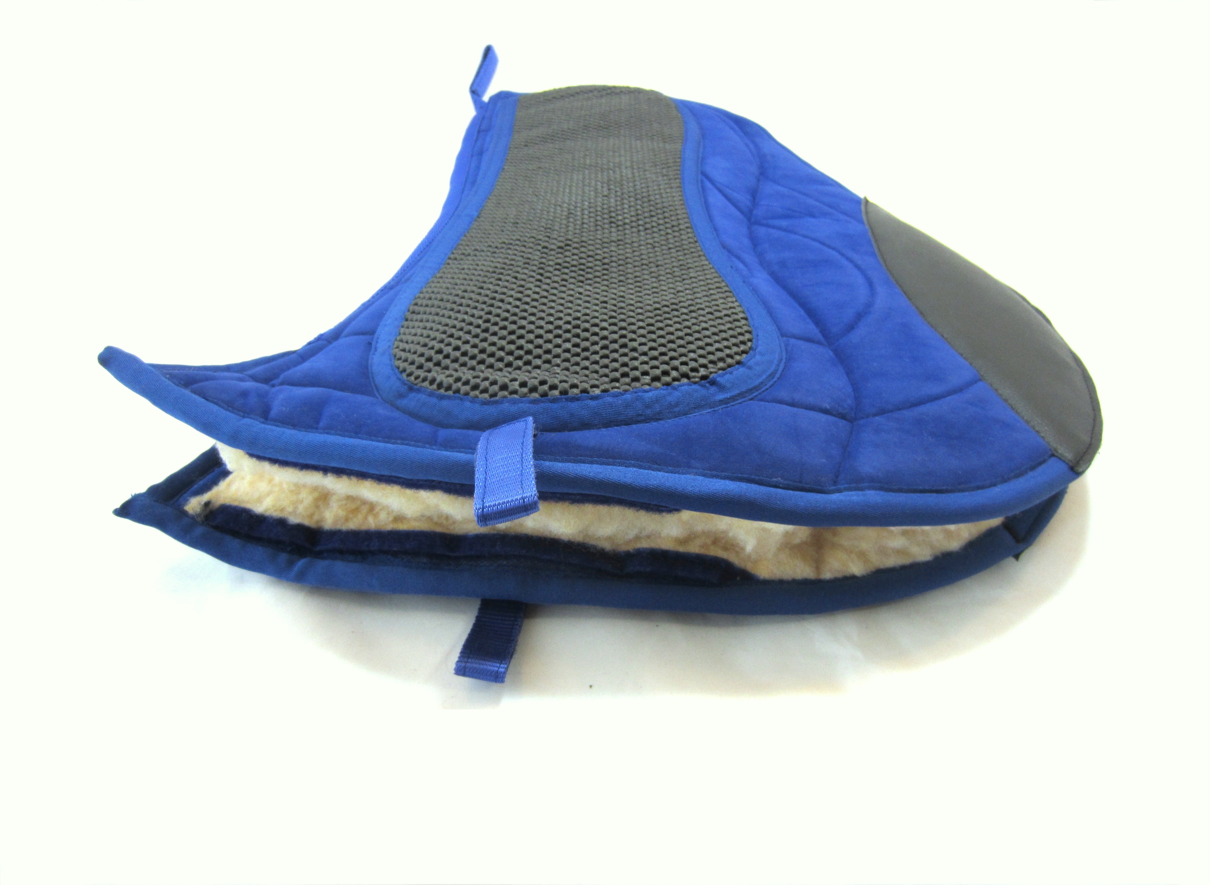 Kurzes Westernpad "Round", Sandwichpad , 2 Kammern - spezial