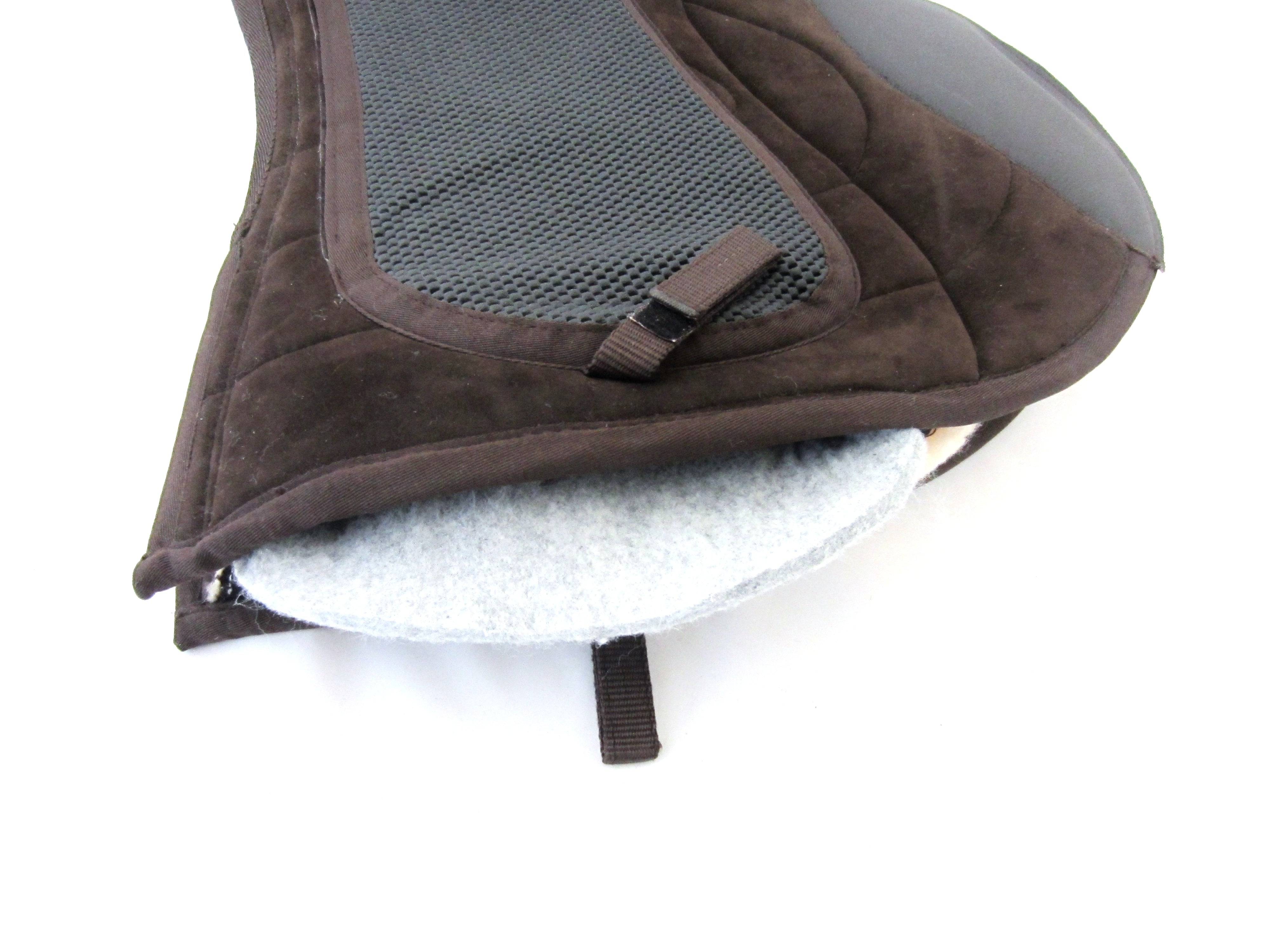 Kurzes Westernpad "Round", Sandwichpad , 2 Kammern - spezial