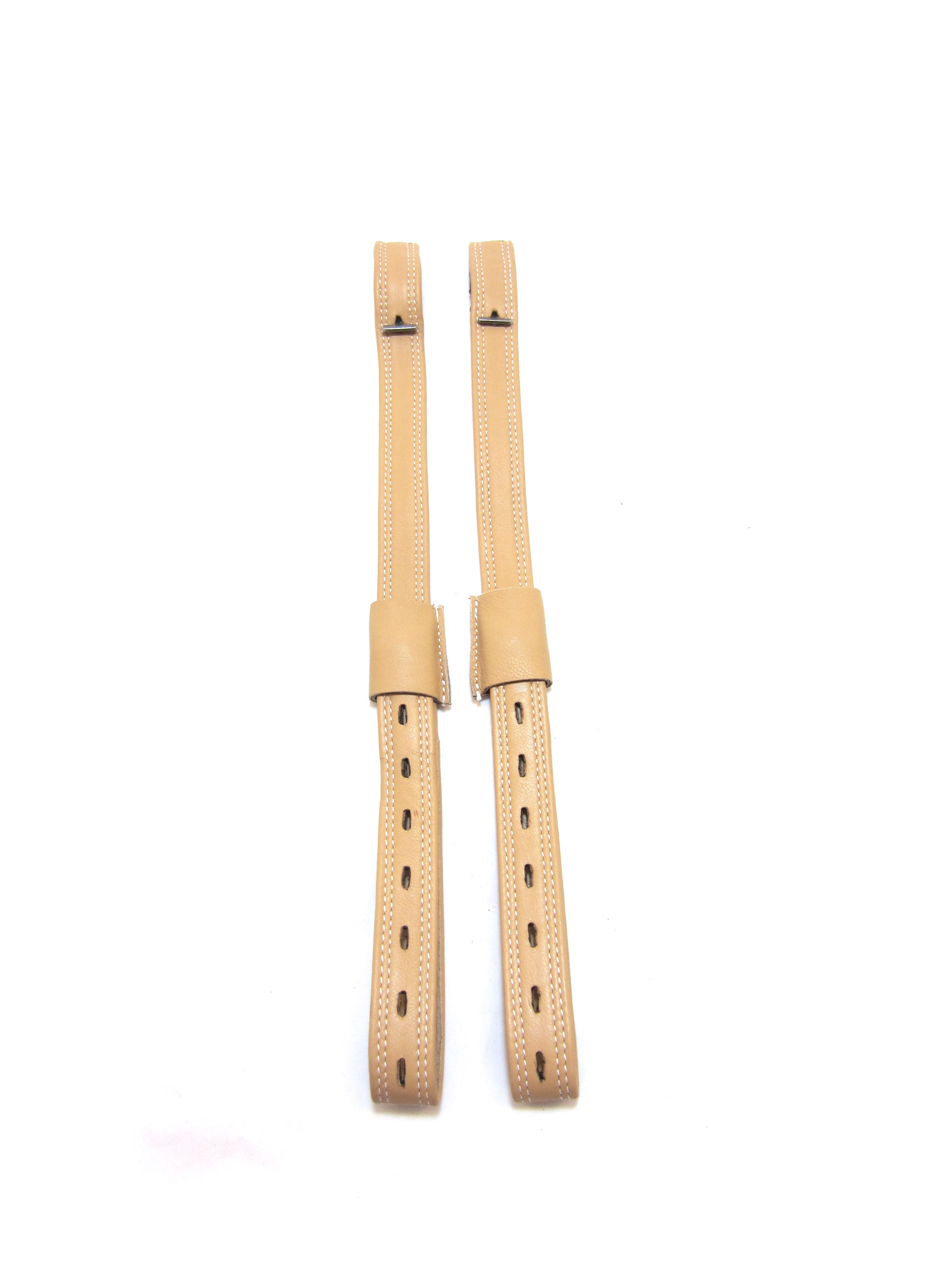 Etrivières mono souples - cuir souple -