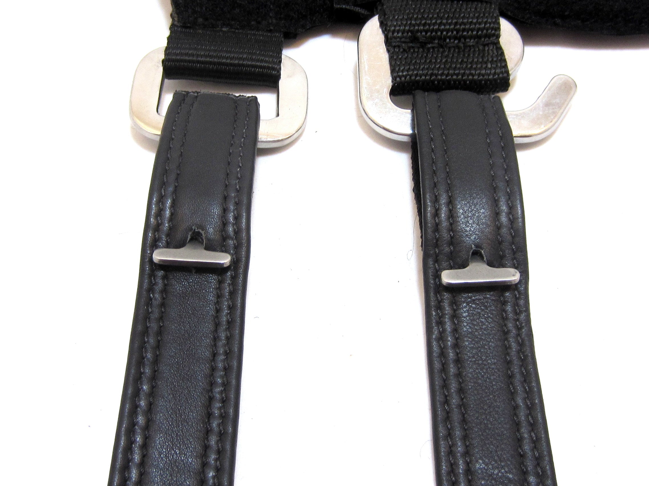 Etrivières mono souples - cuir souple -