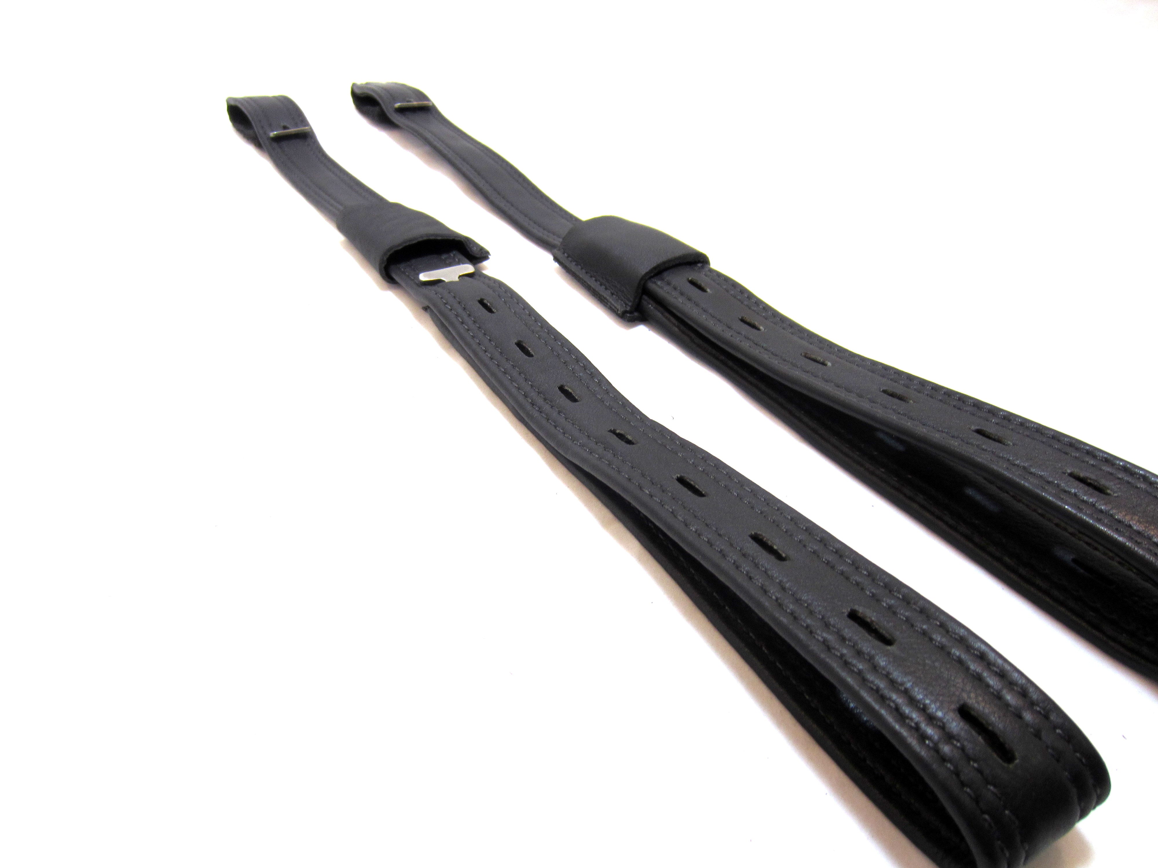 Etrivières mono souples - cuir souple -
