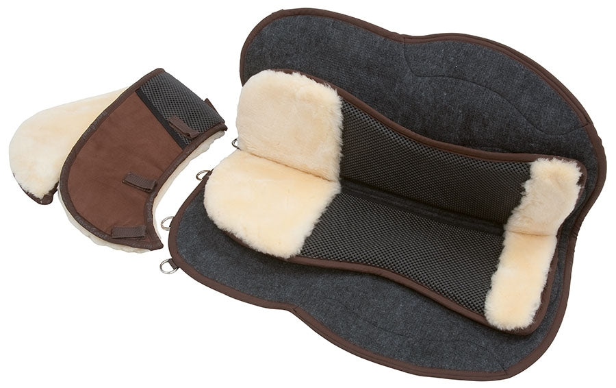Barefoot Wanderreitpad Physio 2 in 1 Pad für den täglichen Einsatz oder mit Verlängerung für Gepäck
