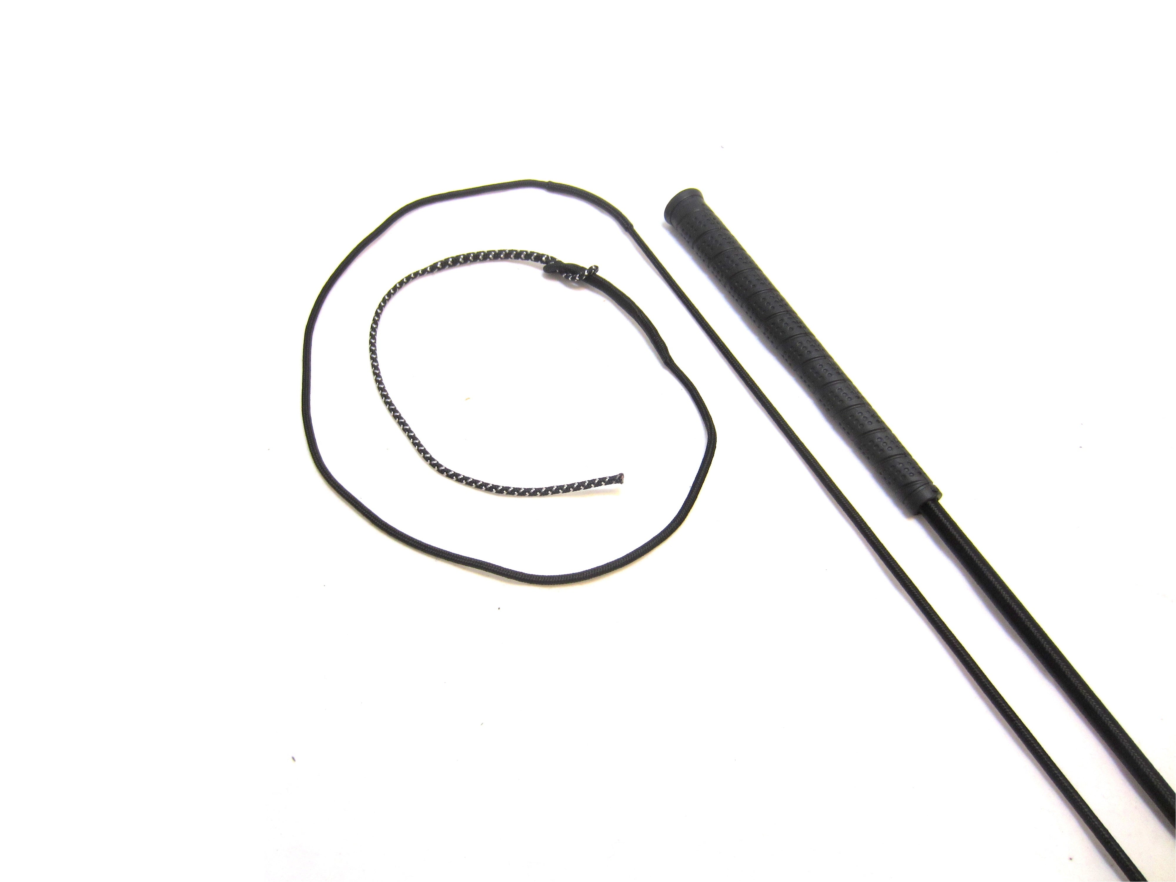 Bogenpeitsche 120 cm oder 100 cm - 3 Farben für Bodenarbeit, Horsemanship, Freiheitsdressur