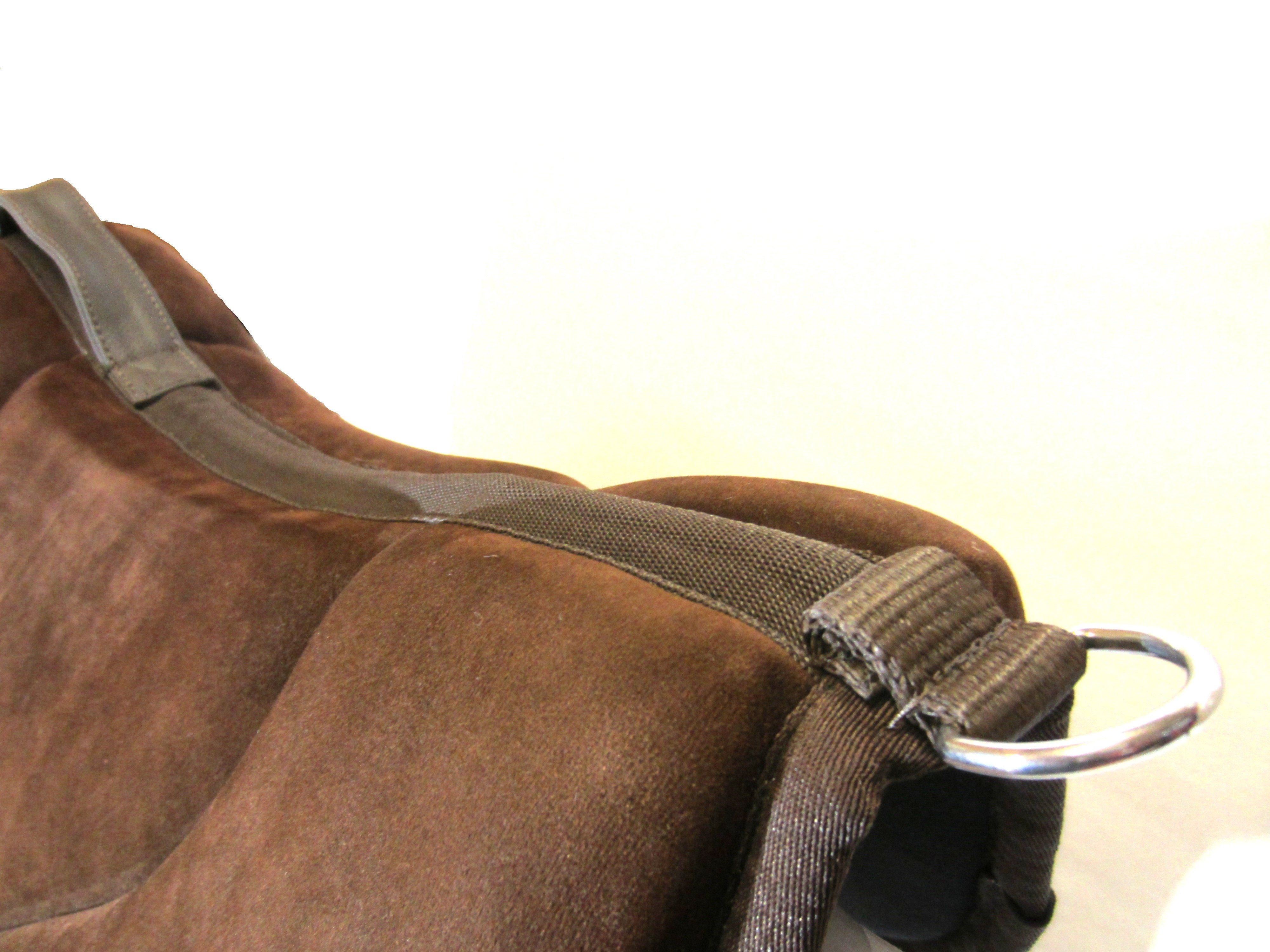Reitpad "ALIVIO" mit WBS Kanal & Kammeraufbau durch befüllbare Filzkissen - klettbar-