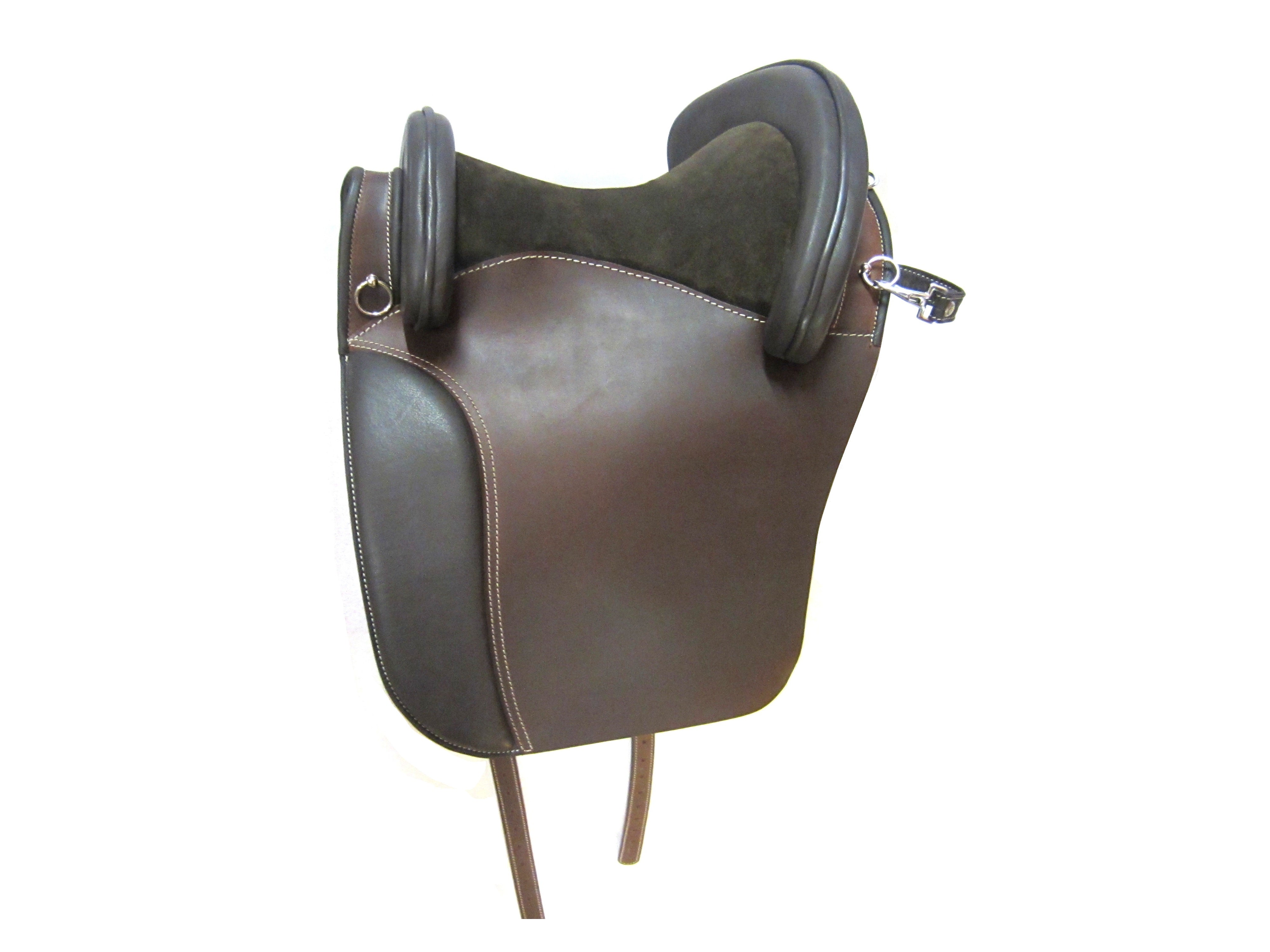 NEU - Spanischer barocker Lederbaumsattel "COMPANERO" flexibel