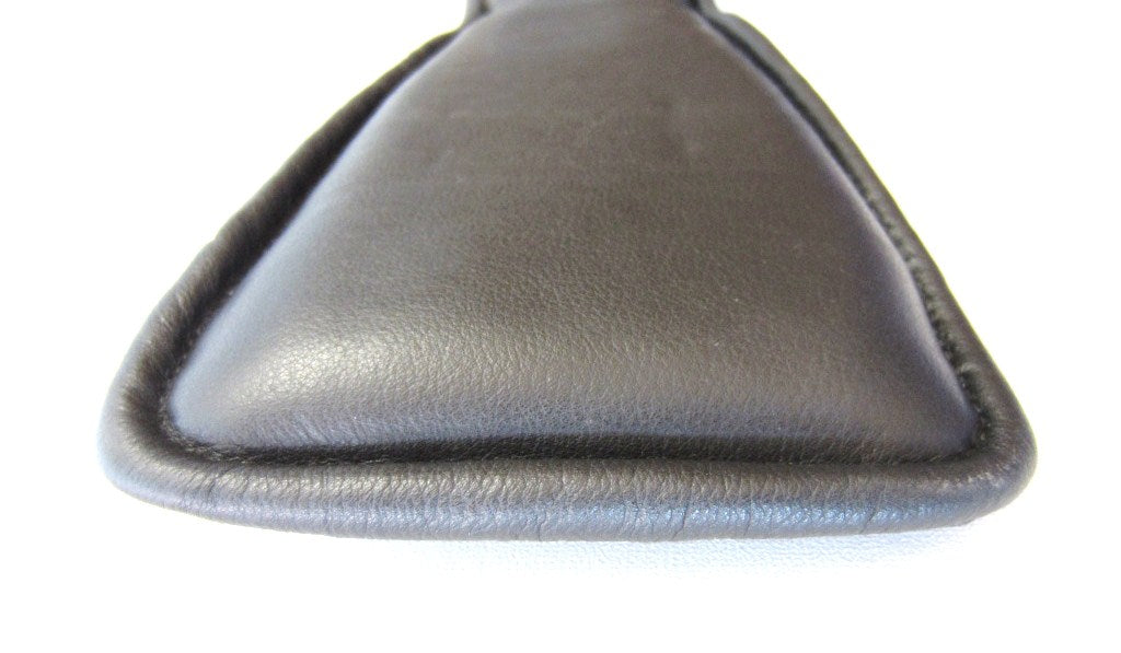 Sangle de selle en cuir "SOFT" - sangle courte - droite anatomique - pièces uniques -
