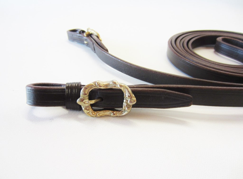 Rênes en cuir, cousues fermées, portugaises - Baroque - B-STOCK -