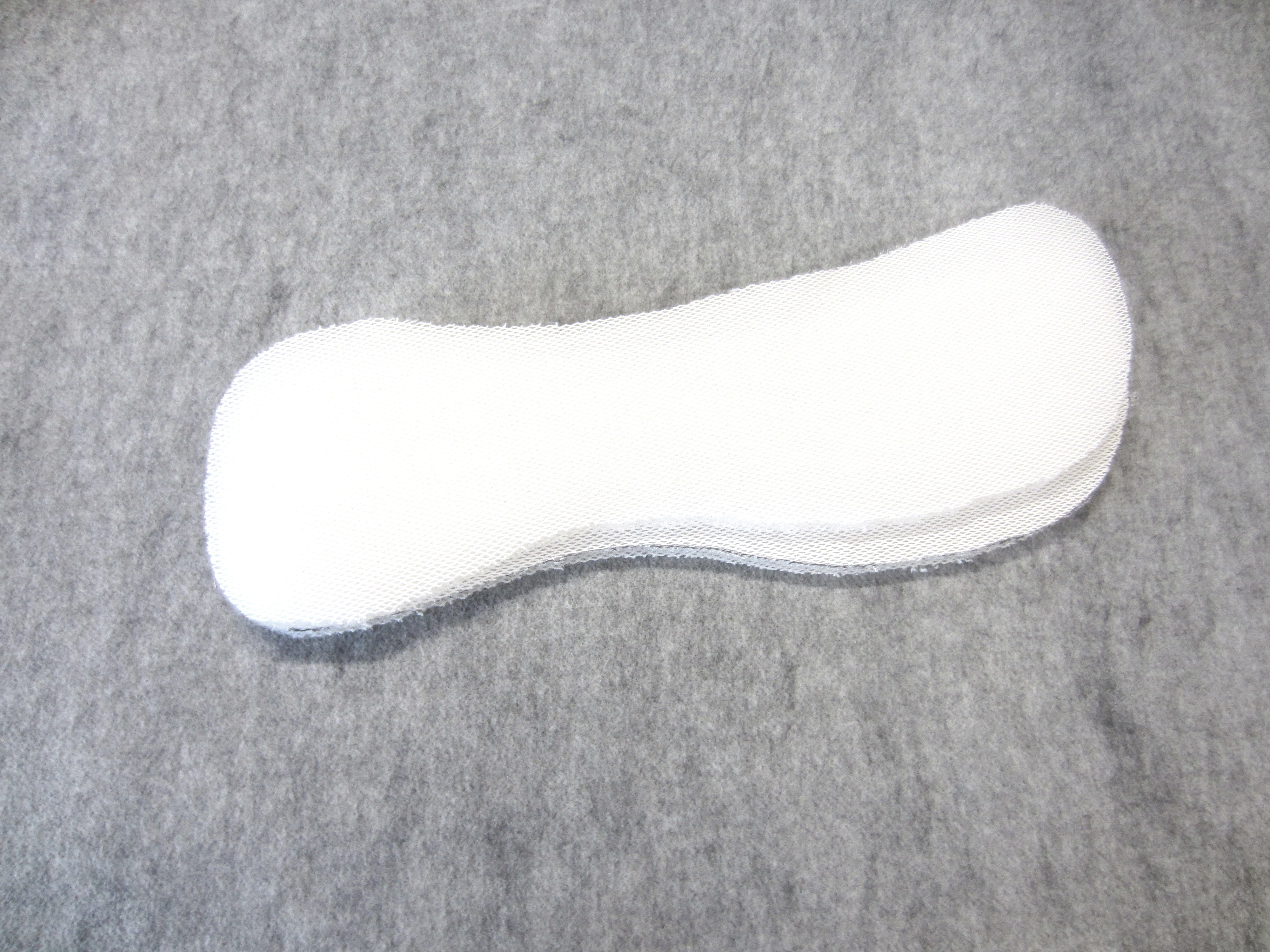 1 paire d'inserts en tissu intercalaire - forme standard hauteur 2 cm pour tapis de selle ou tapis
