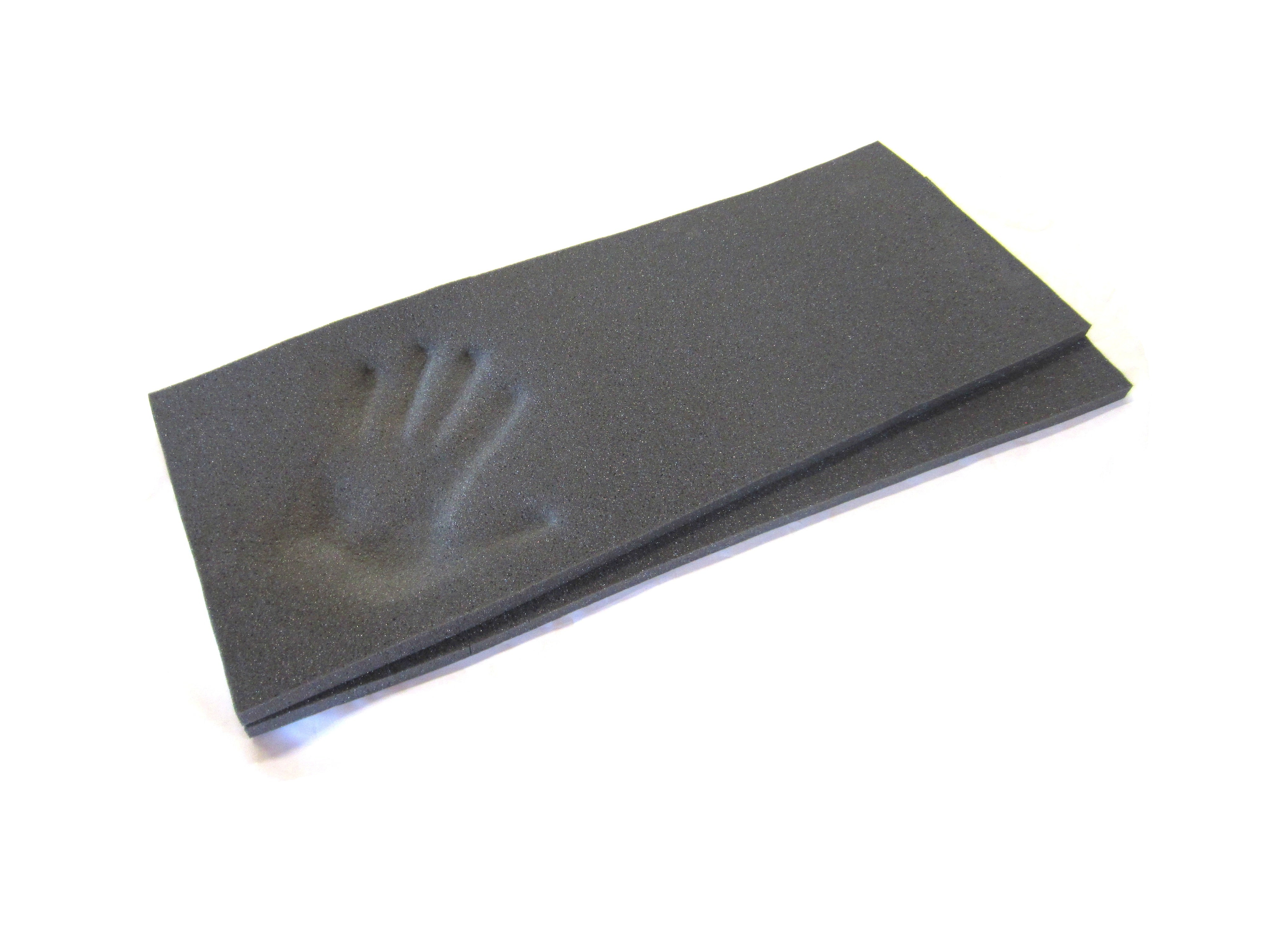 A découper à la dimension 15 mm de hauteur - 1 paire de mousse à mémoire de forme - inserts universels pour tapis de selle ou tapis