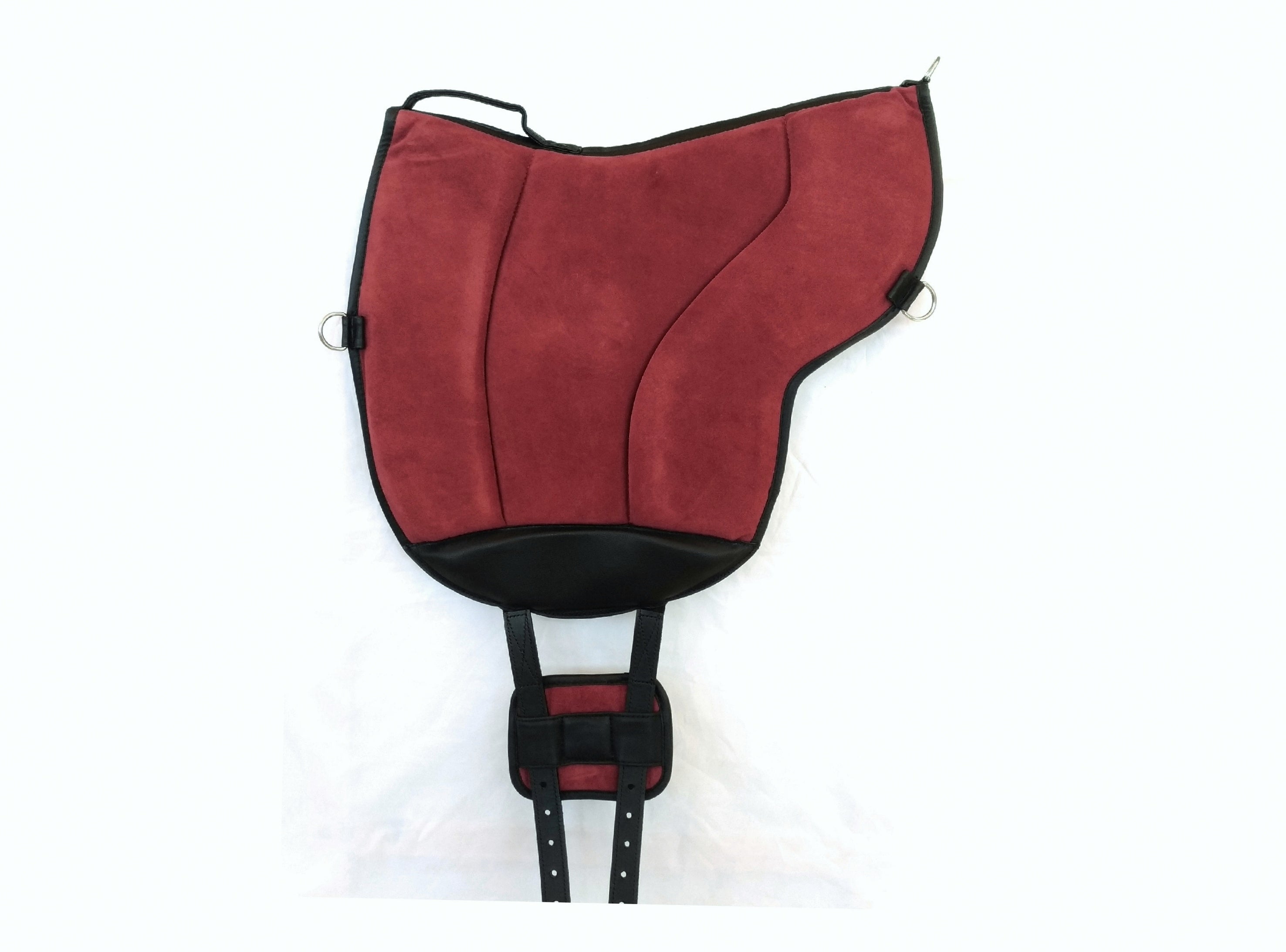 "ALIVIO ATHLETIC" WILDLEDER Reitpad WBS Kanal & Kammeraufbau, SLIM Filzkissen - klettbar-
