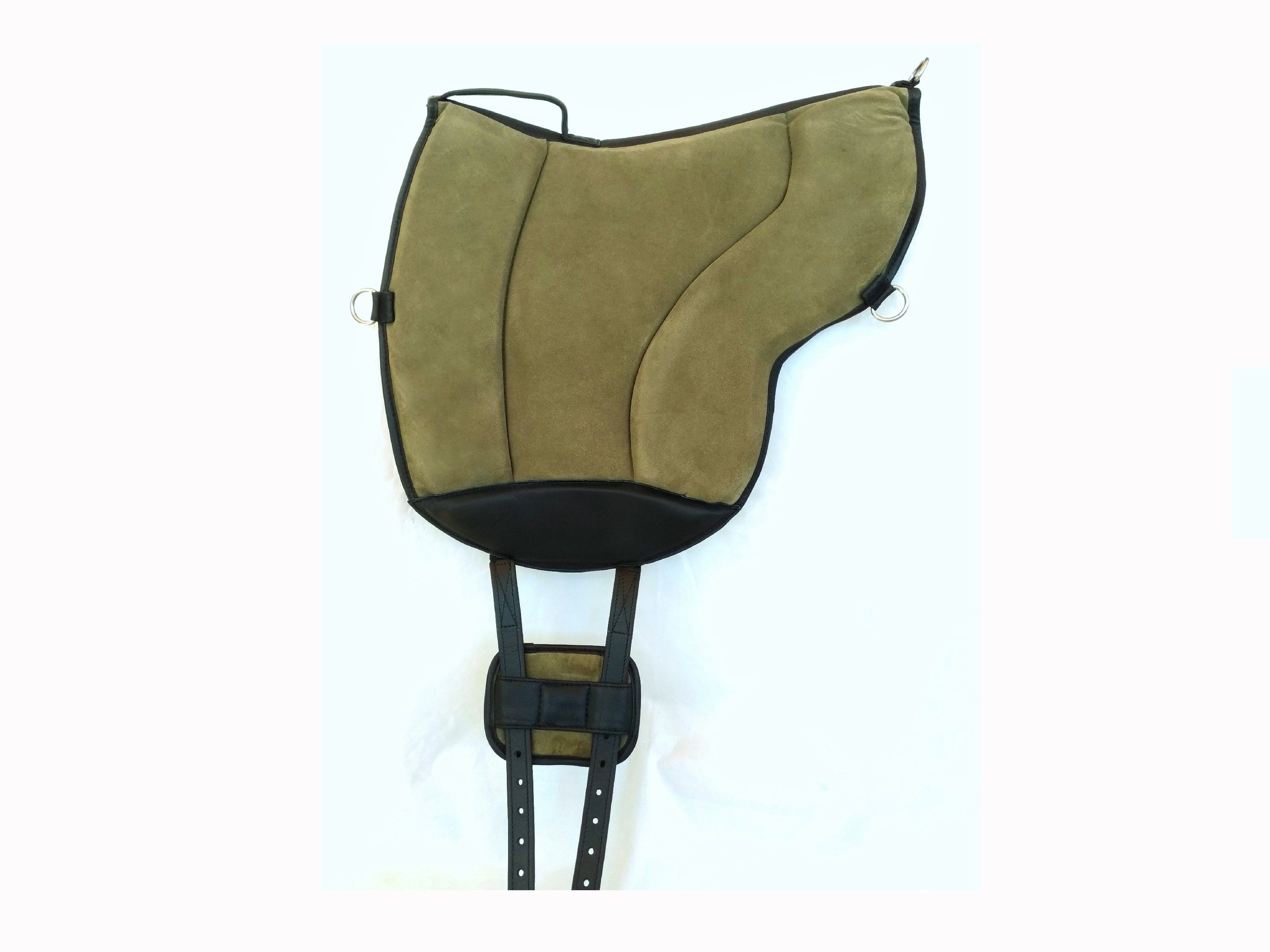 "ALIVIO ATHLETIC" WILDLEDER Reitpad WBS Kanal & Kammeraufbau, SLIM Filzkissen - klettbar-