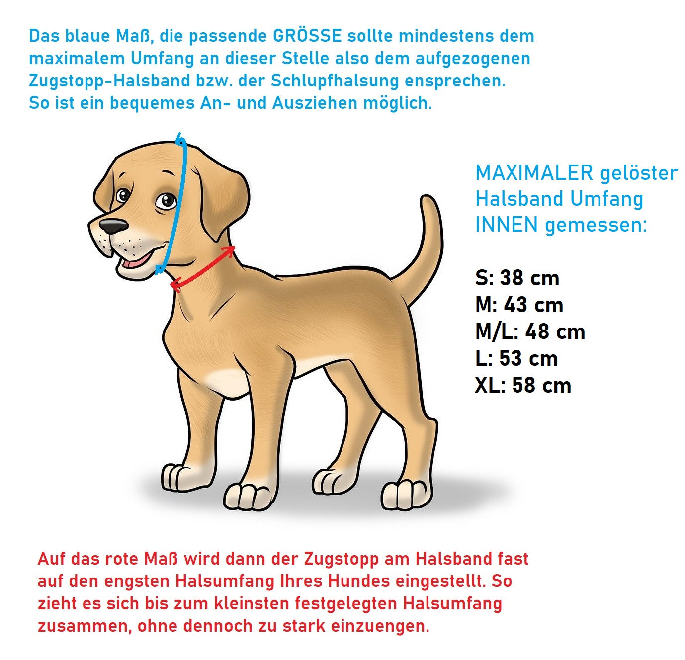 Leder Hundehalsband rundgenäht mit Zugstopp aus weichem Nappaleder