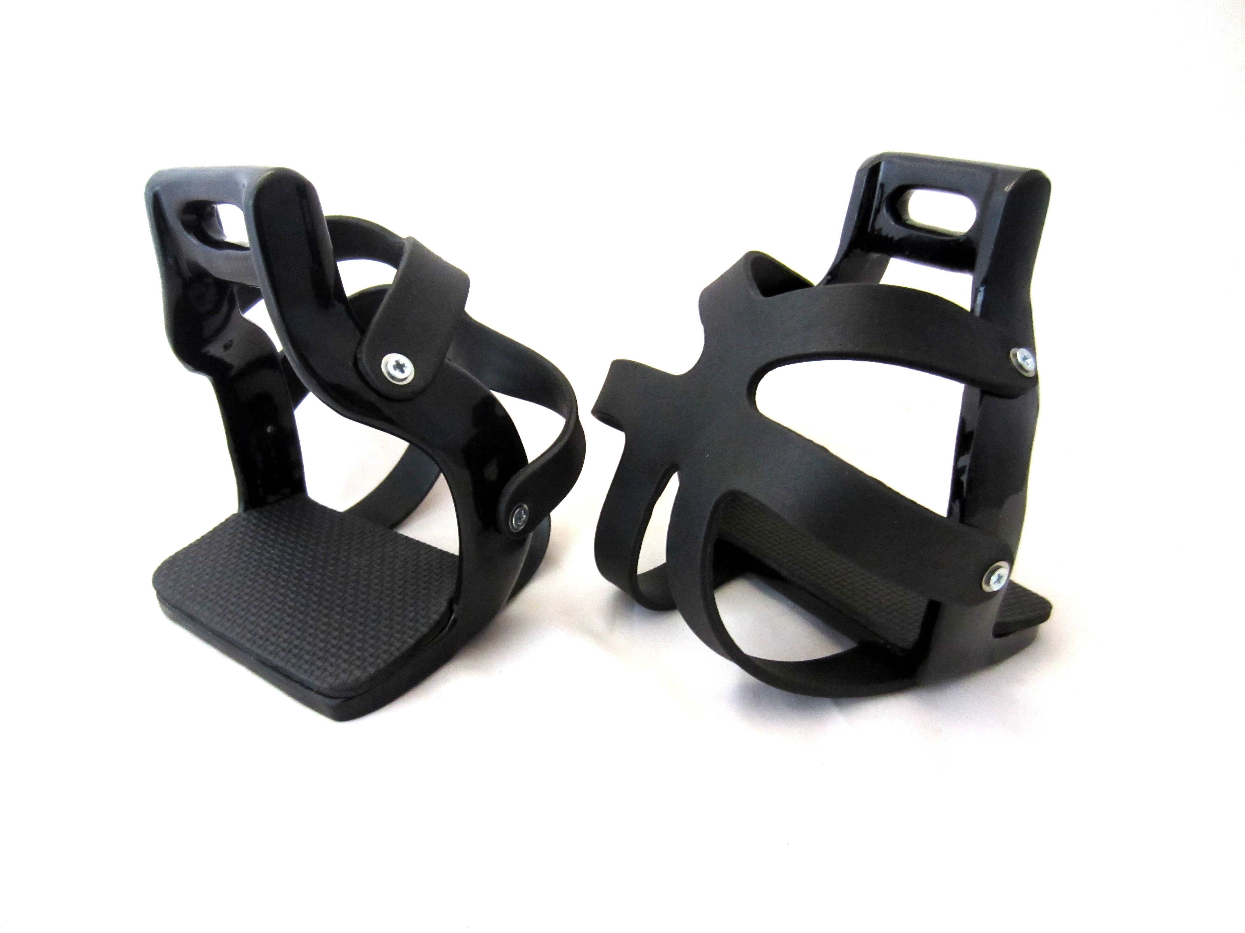 Aluminum safety stirrups with cage - Endurance 1 pair