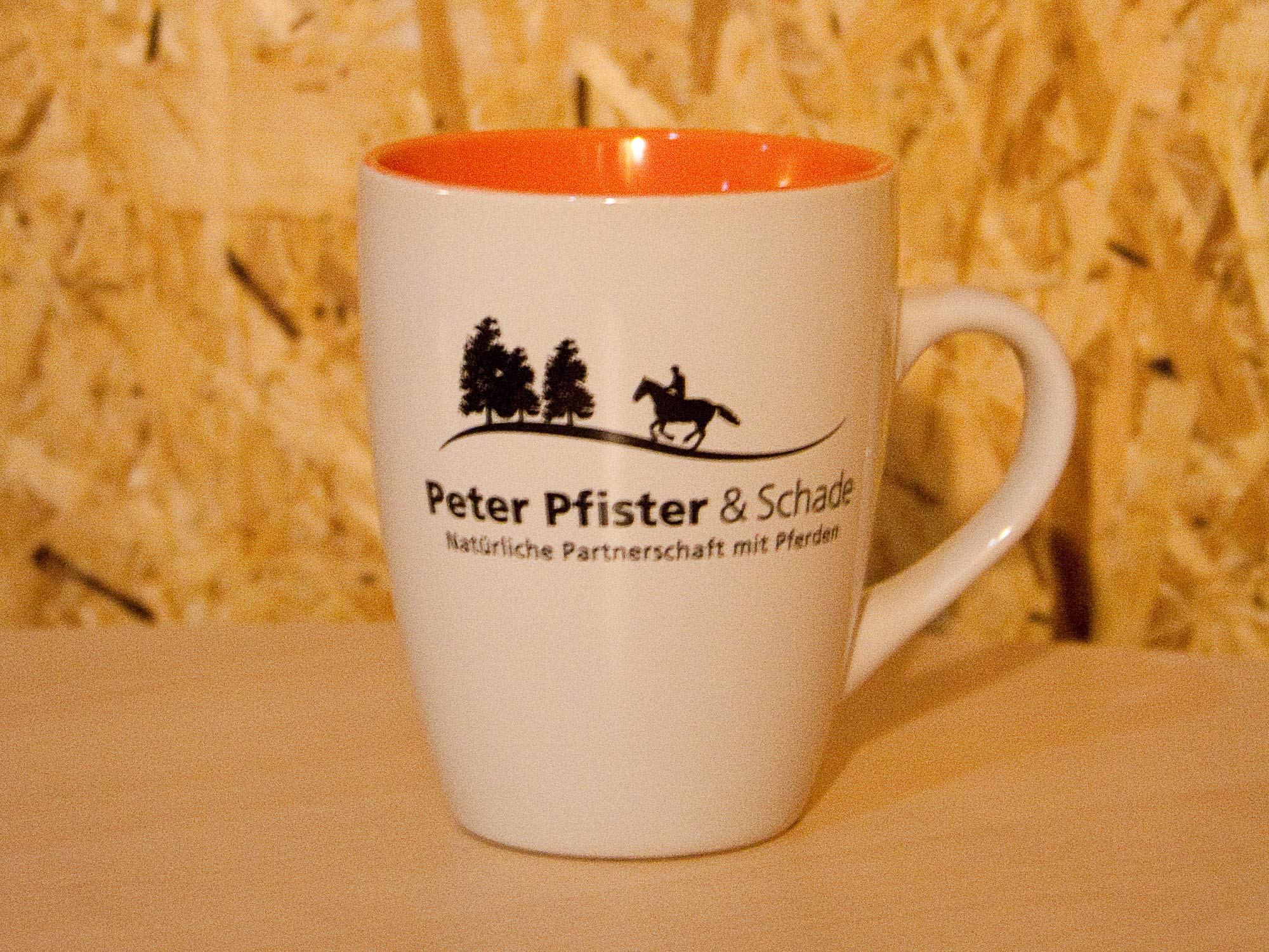 Tasse Peter Pfister & Schade - orange