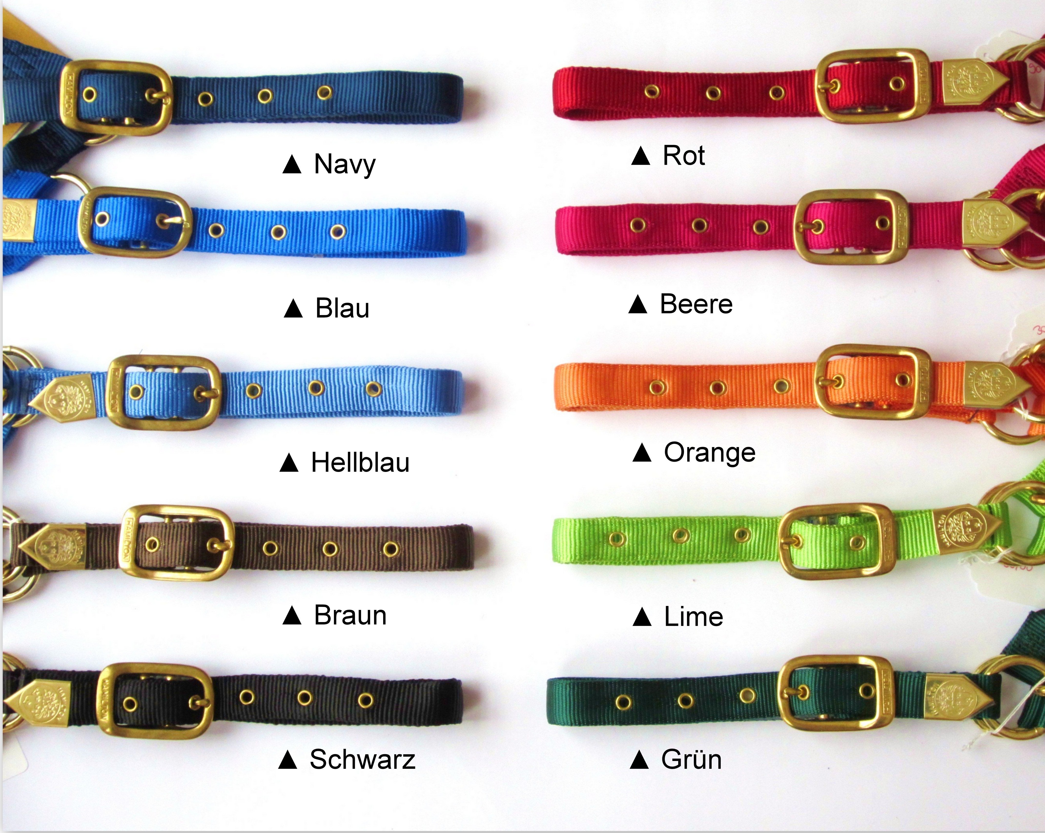 Quality stable halter from Hamilton "Premium" size. M-Small