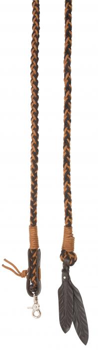 Rênes Western Amber avec boutons-pression amovibles