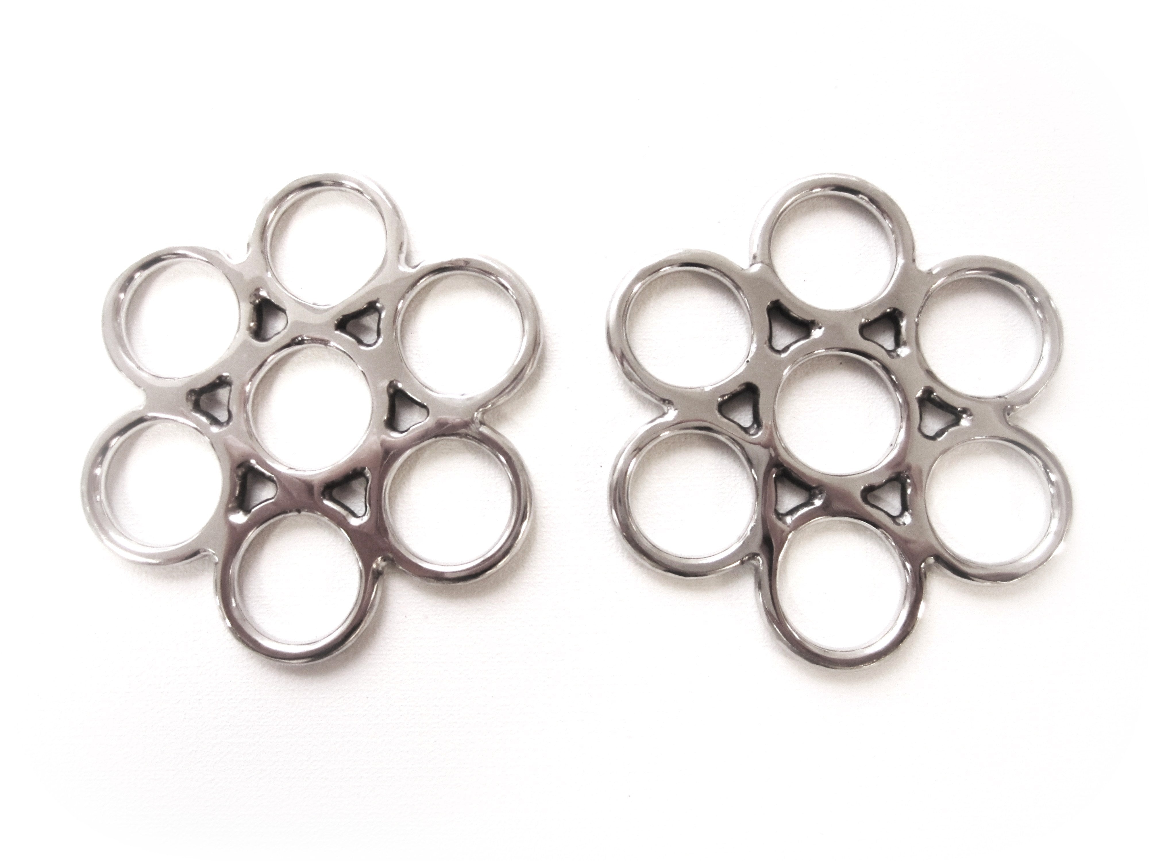 Bridon sans mors Fleur argent