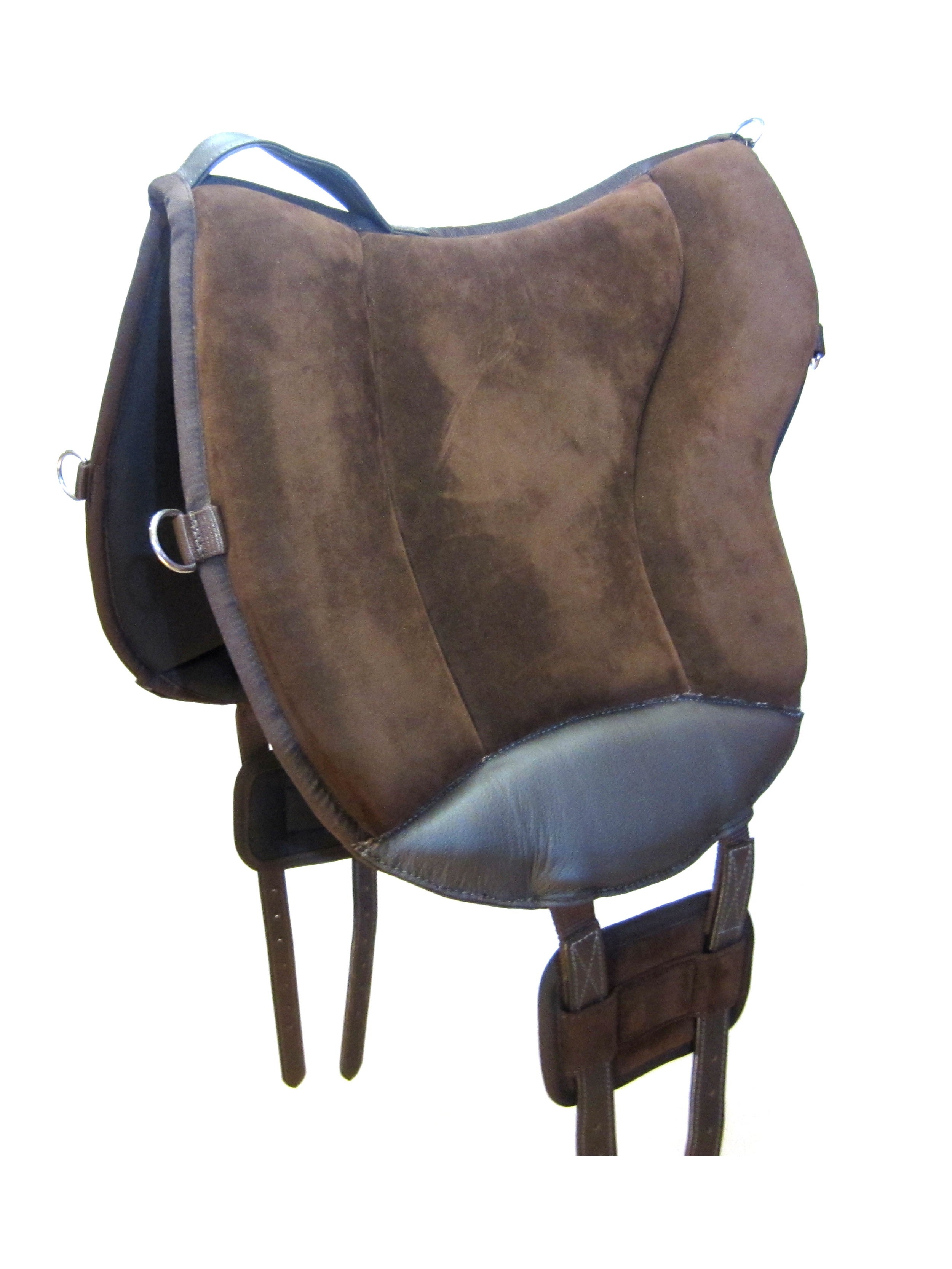 Reitpad "ALIVIO" Classic mit WBS Kanal & Kammeraufbau durch befüllbare Filzkissen - klettbar-
