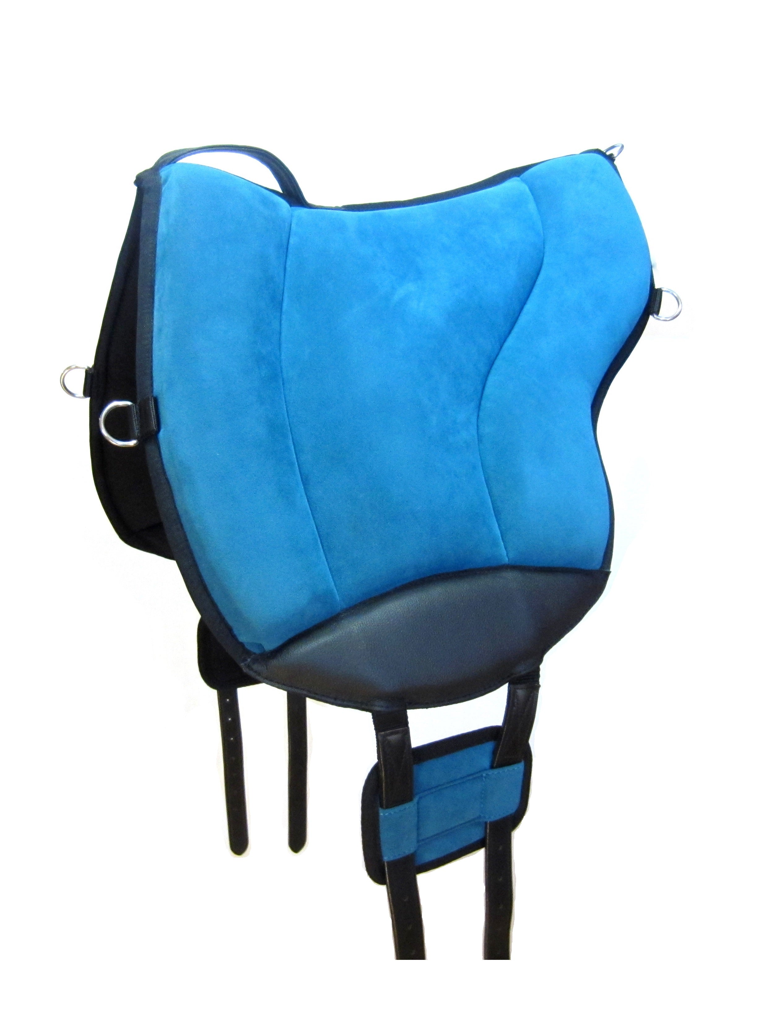 Reitpad "ALIVIO" Classic mit WBS Kanal & Kammeraufbau durch befüllbare Filzkissen - klettbar-