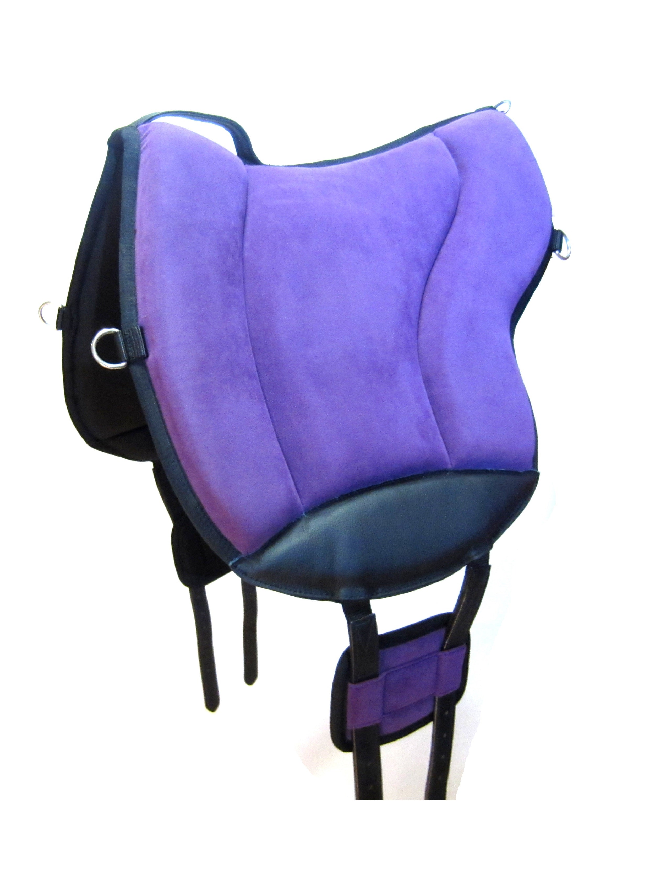 Reitpad "ALIVIO" Classic mit WBS Kanal & Kammeraufbau durch befüllbare Filzkissen - klettbar-