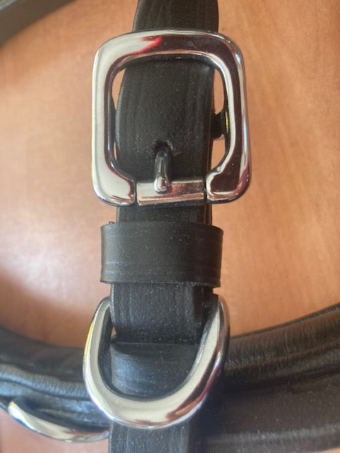 Caveçon en cuir réglable en 5 directions "VARIADO" - rembourrage anatomiquement doux - pièces uniques -