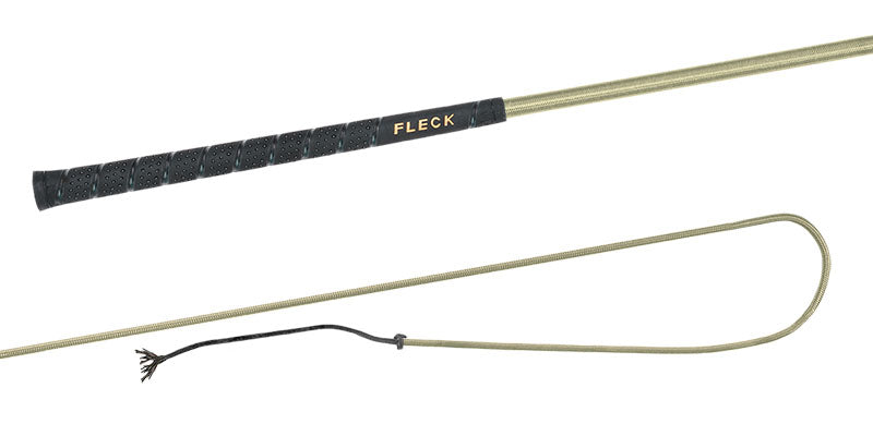 Bow whip 120 cm or 100 cm with Fleck handle