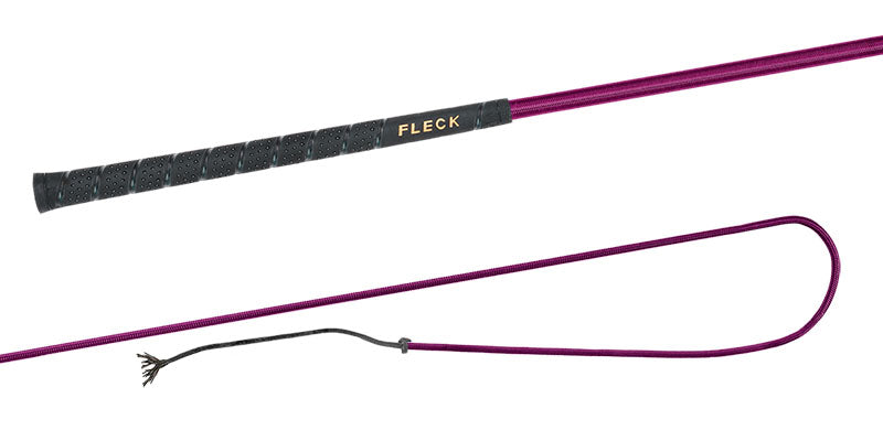 Bow whip 120 cm or 100 cm with Fleck handle