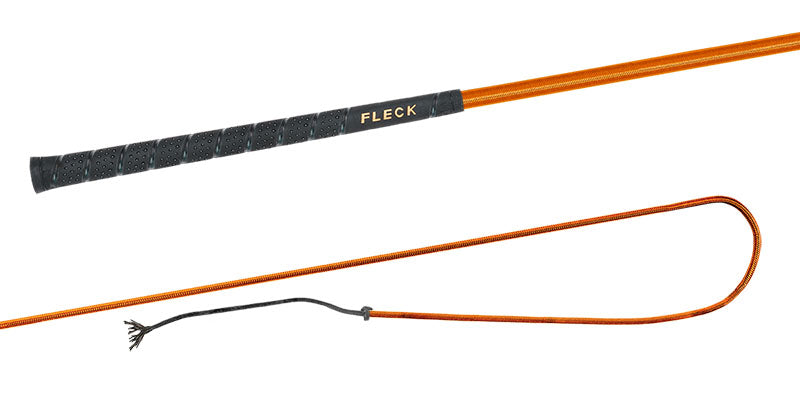 Bow whip 120 cm or 100 cm with Fleck handle