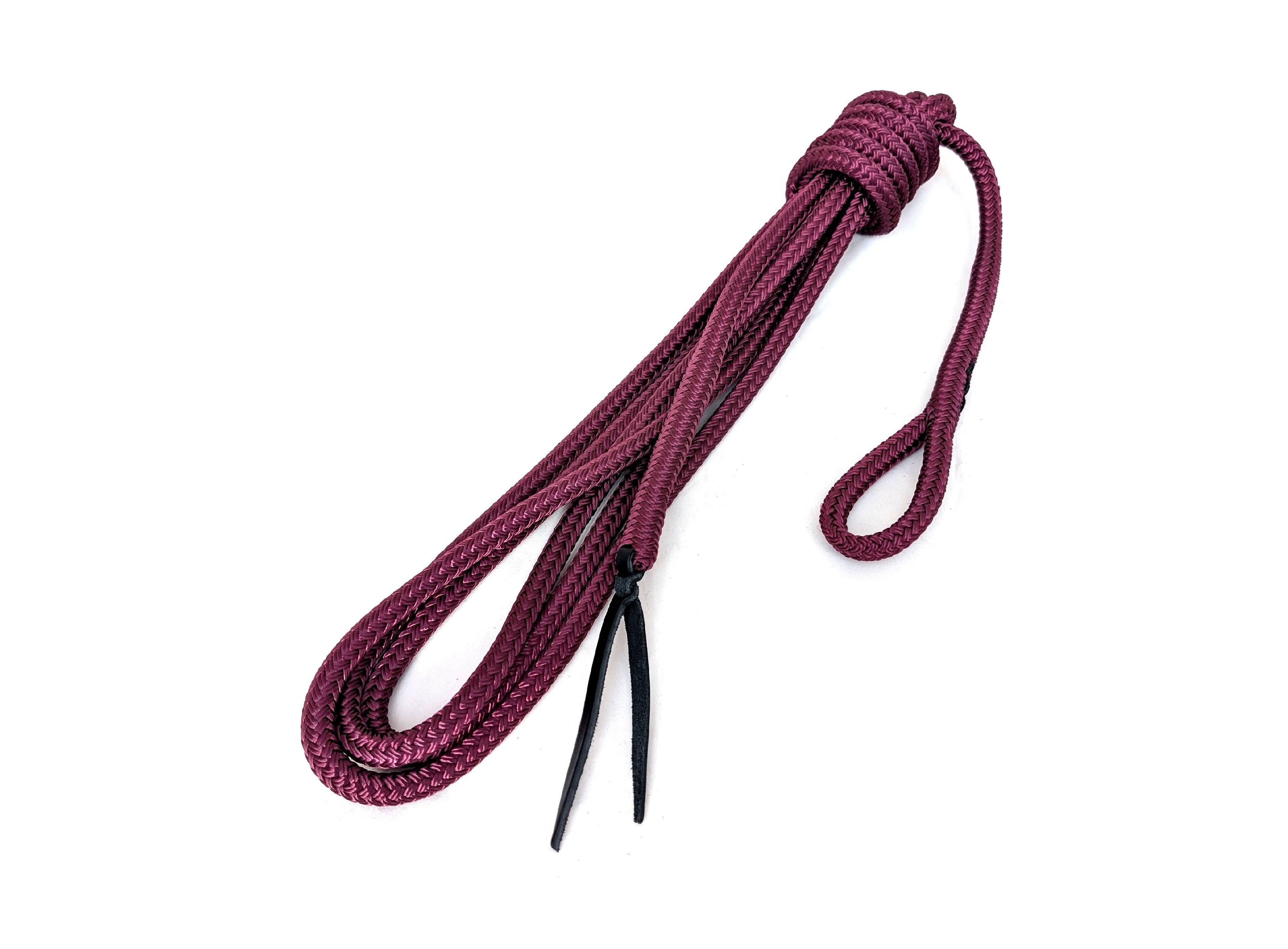 Work rope / ground work rope / ring rope, brown