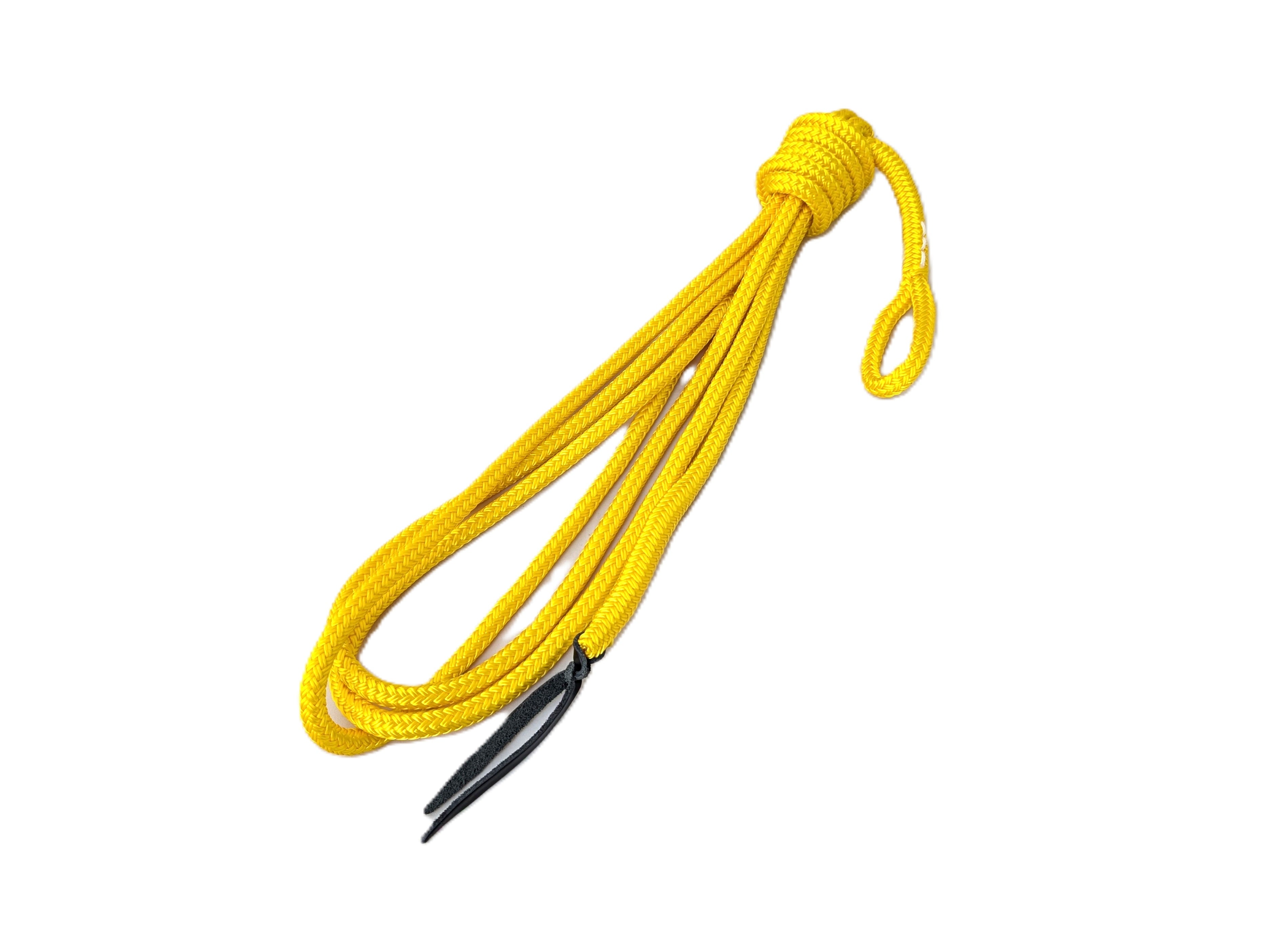 Work rope / ground work rope / ring rope, brown