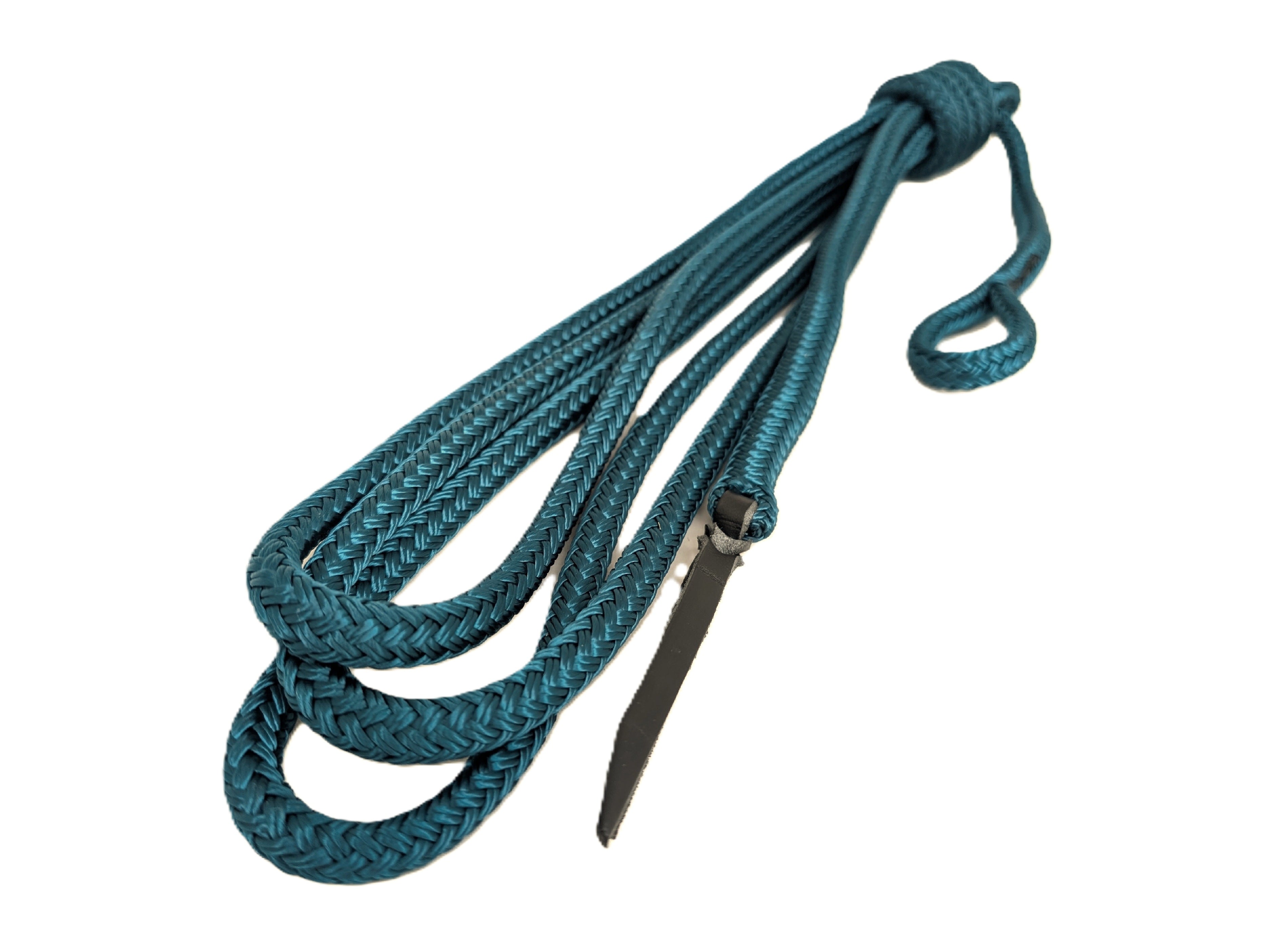 Work rope / ground work rope / ring rope, brown