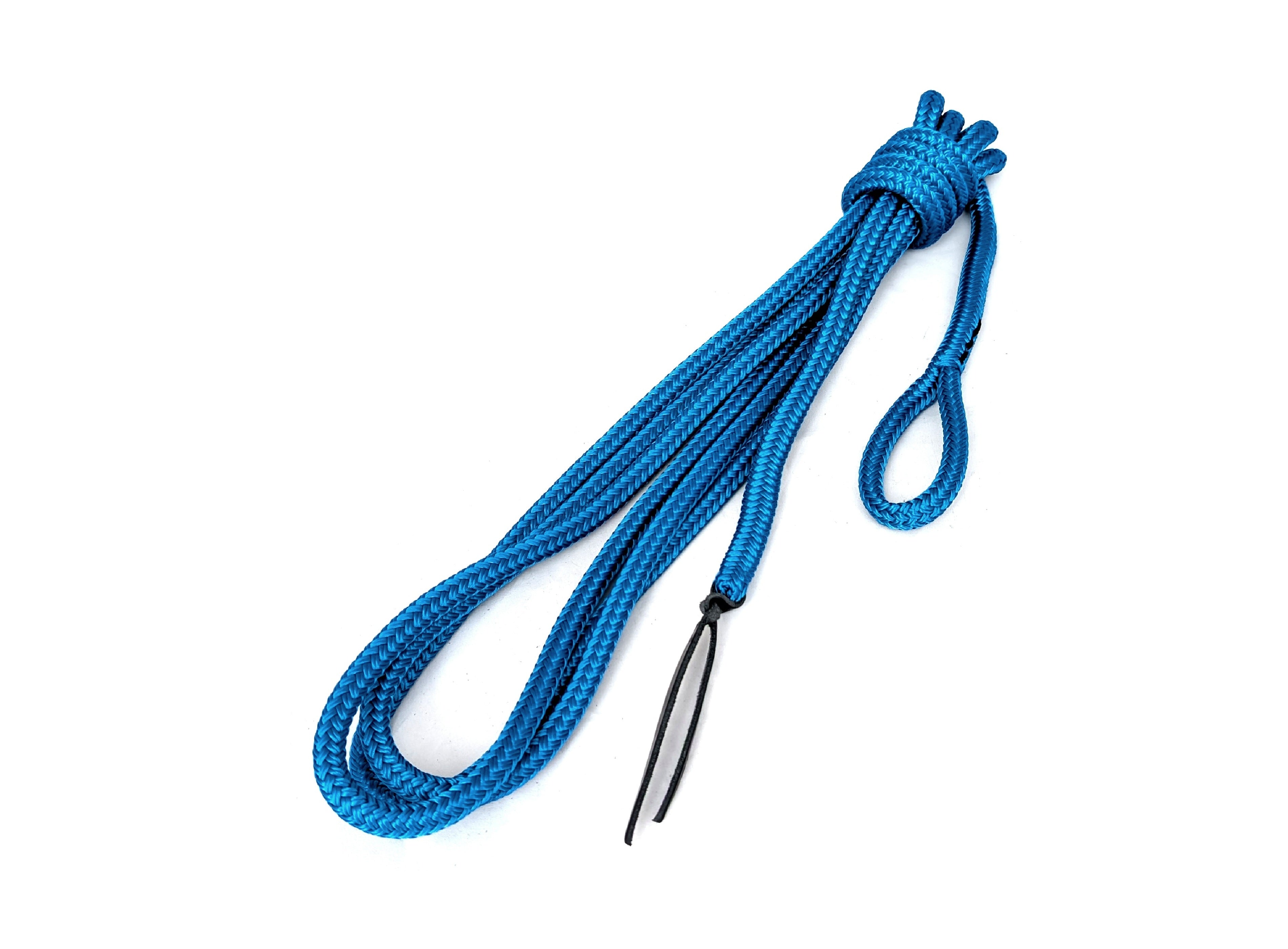 Work rope / ground work rope / ring rope, brown