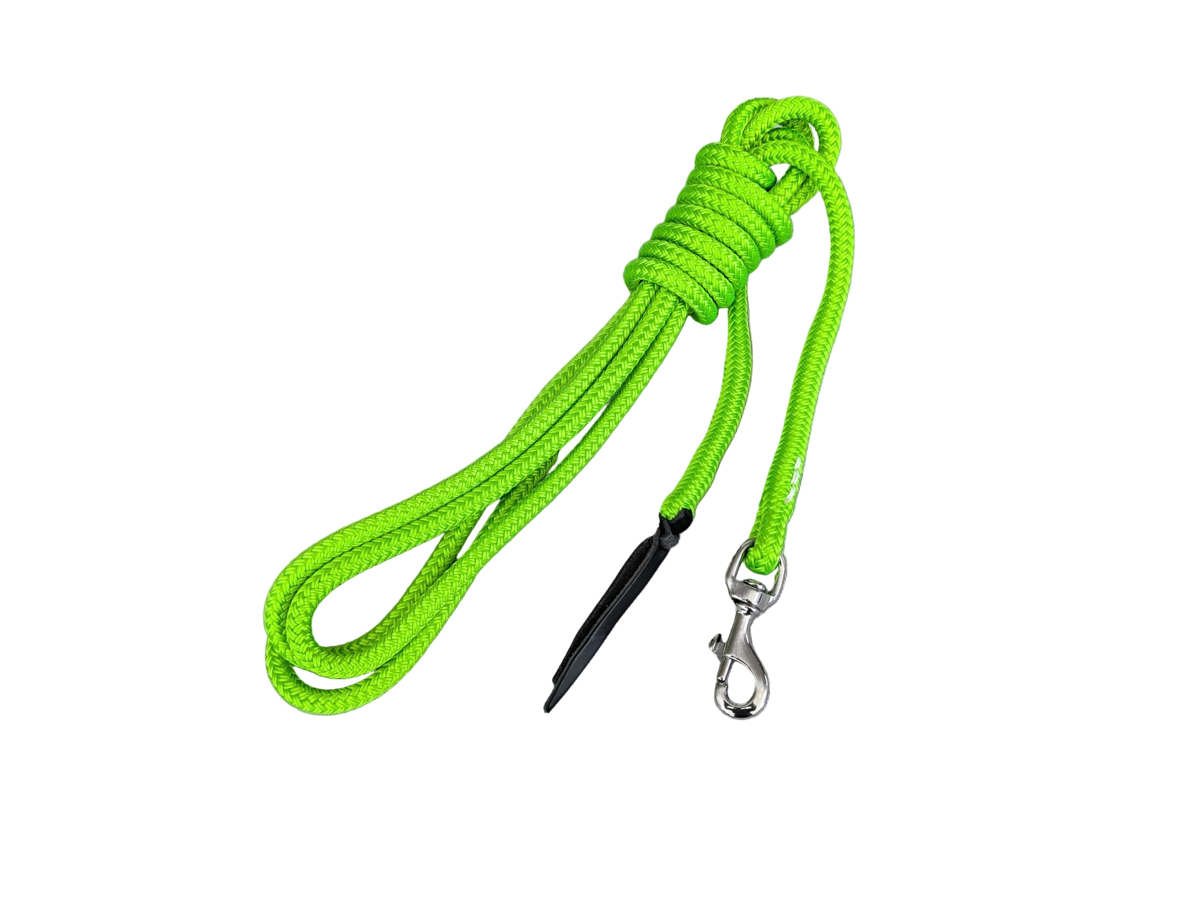 Work rope / ground work rope / ring rope, brown