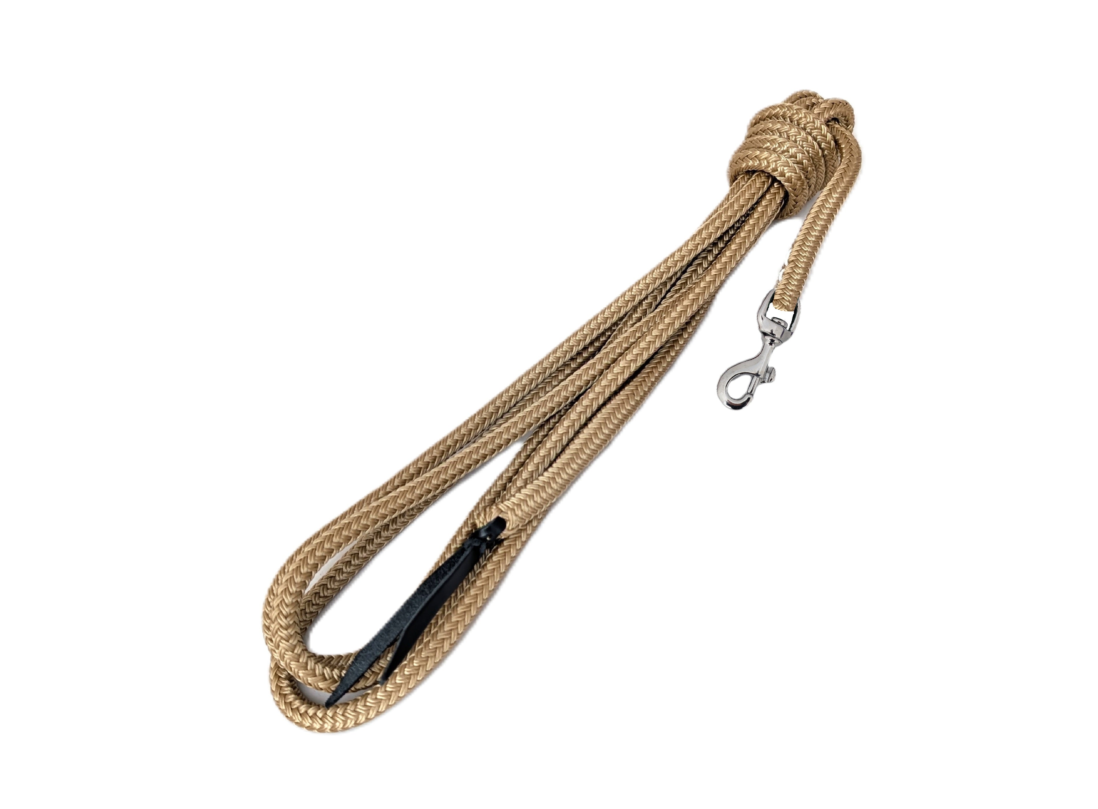 Corde de travail / corde de travail au sol / corde à anneaux, marron