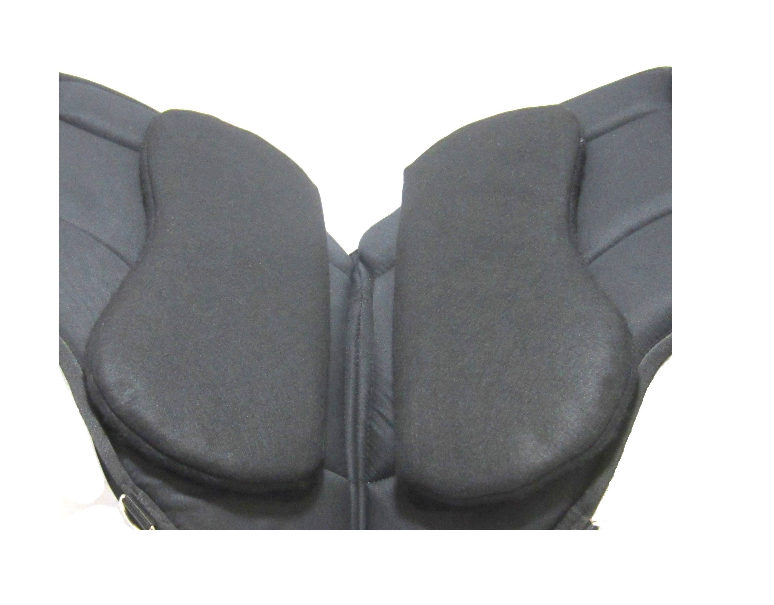 Extra narrow SLIM Velcro &amp; fillable felt cushions for flexible &amp; treeless saddles, pads - standard shape