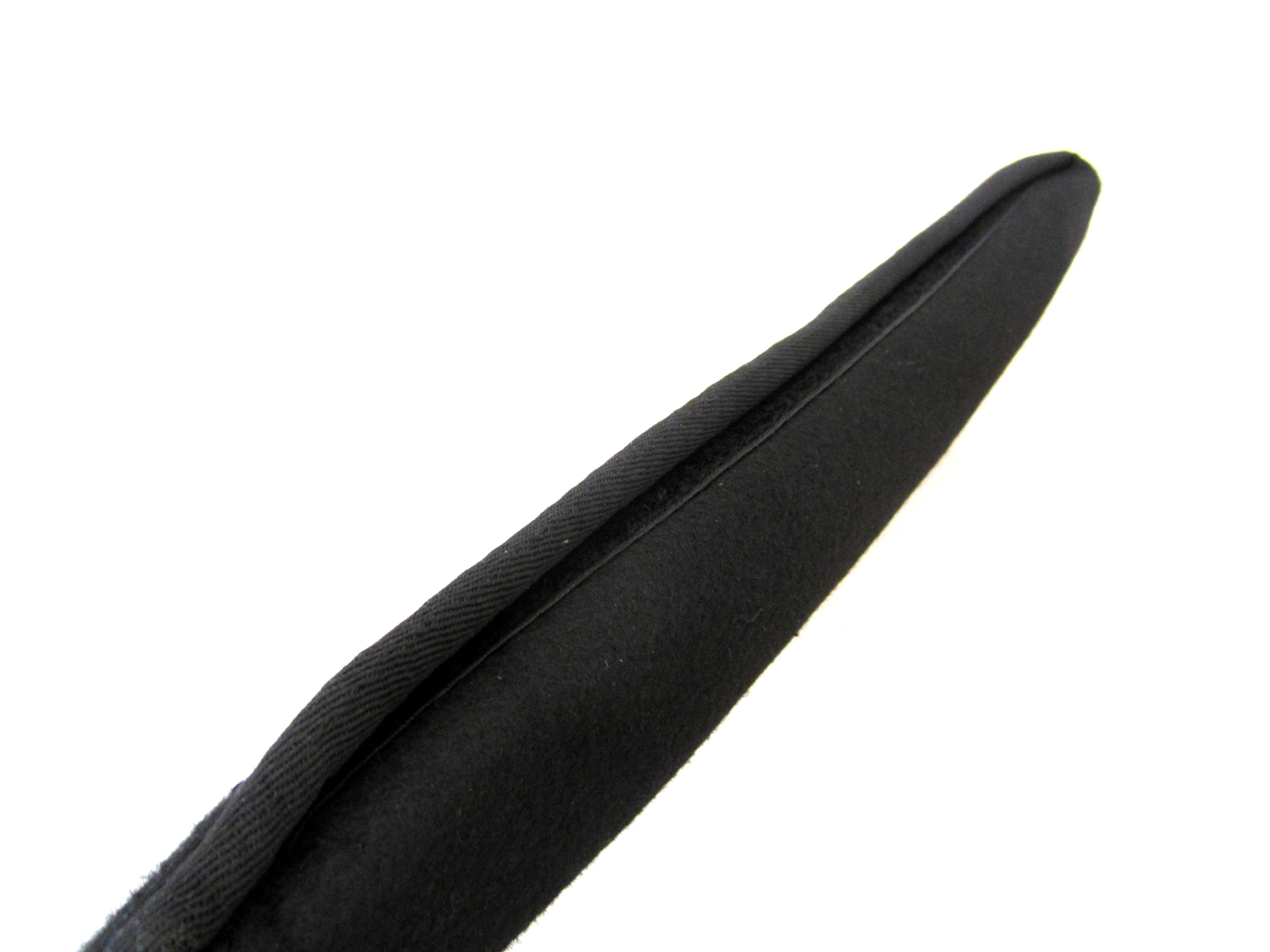 Extra narrow SLIM Velcro &amp; fillable felt cushions for flexible &amp; treeless saddles, pads - standard shape