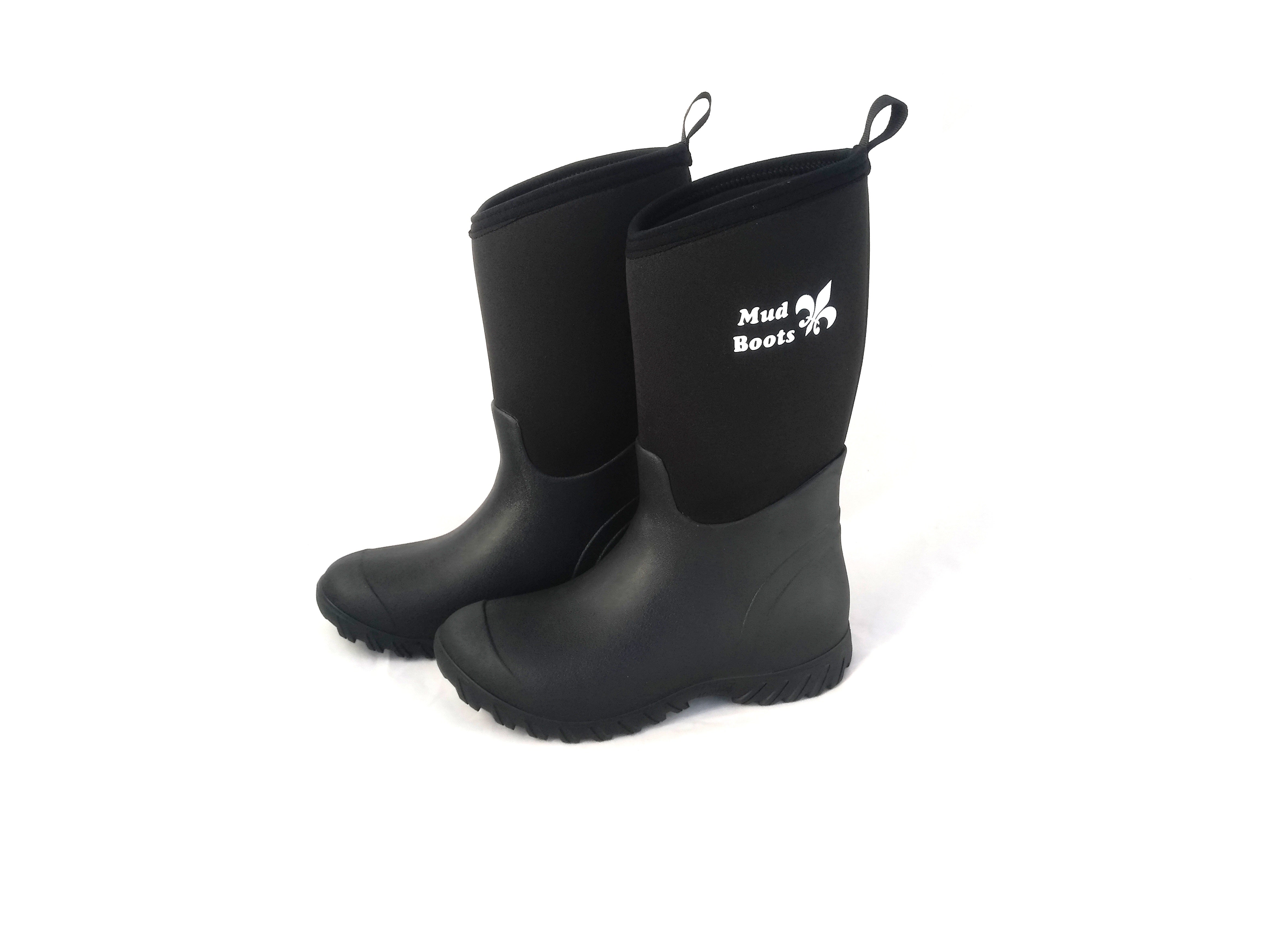 Mud Boot - Neopren Stiefel, Gummistiefel, halbhoch, Rain Boots