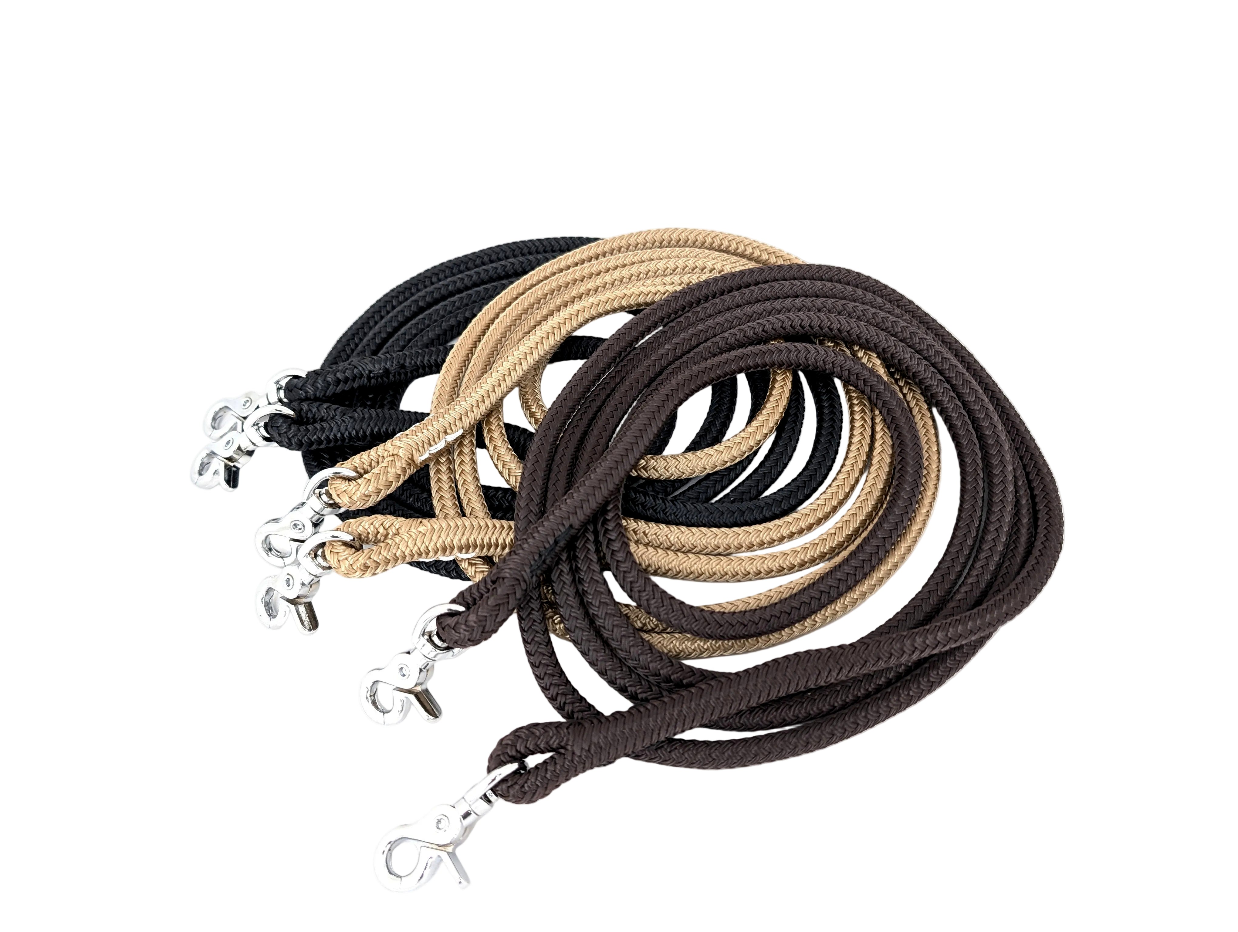 10mm Seilzügel mit Snaps - 2 Längen