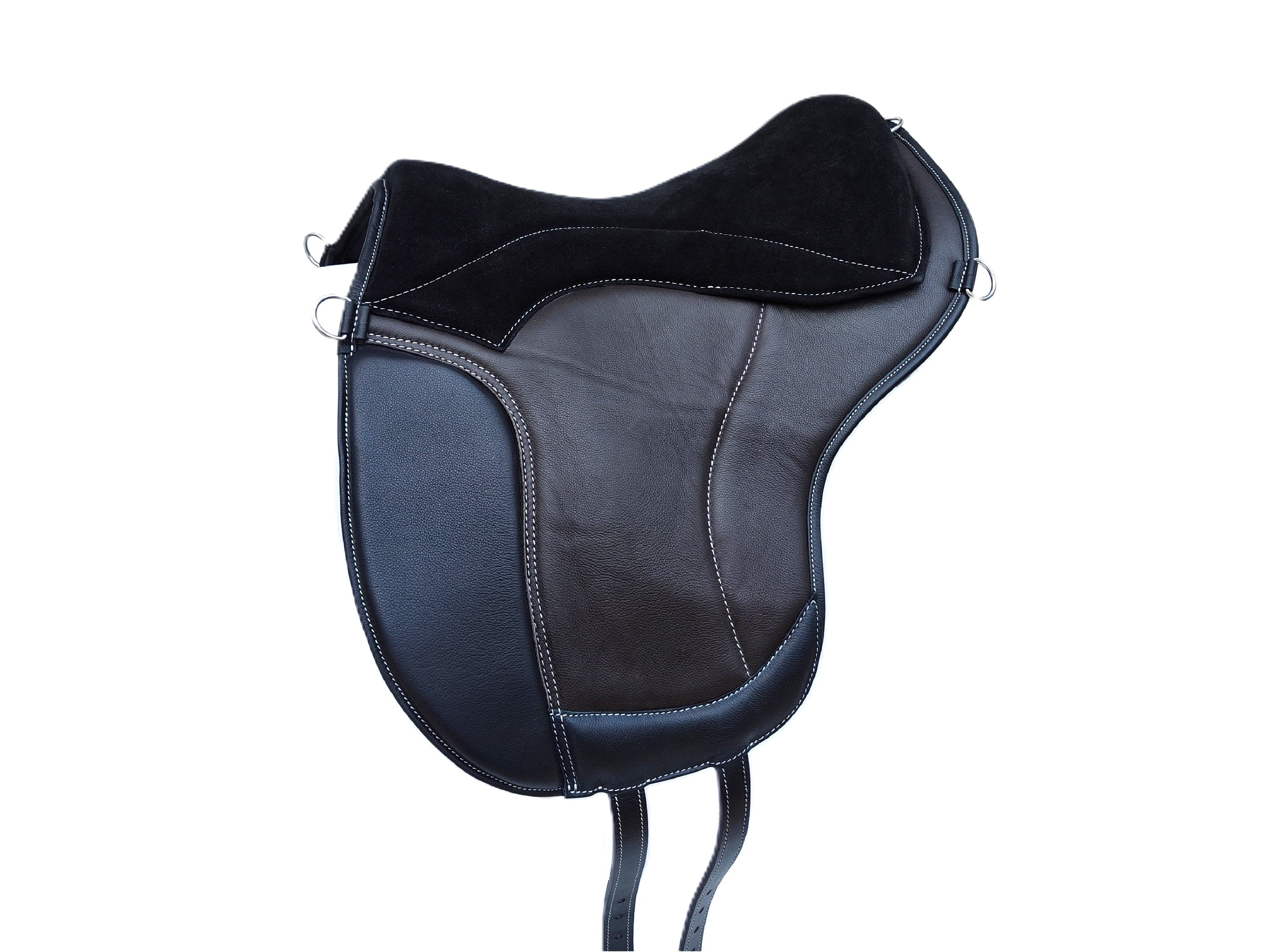 "ALIVIO IMPULSO" NAPPALEDER Dressur Reitpad - WBS Kanal - SLIM Filzkissen - Kniepauschen