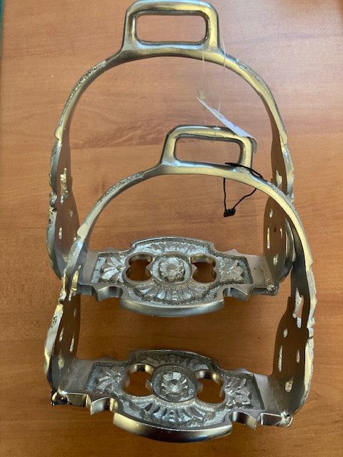 Einzelpaar - Barocke spanischer Steigbügel  Silber - 1 Paar - Aktionsangebot