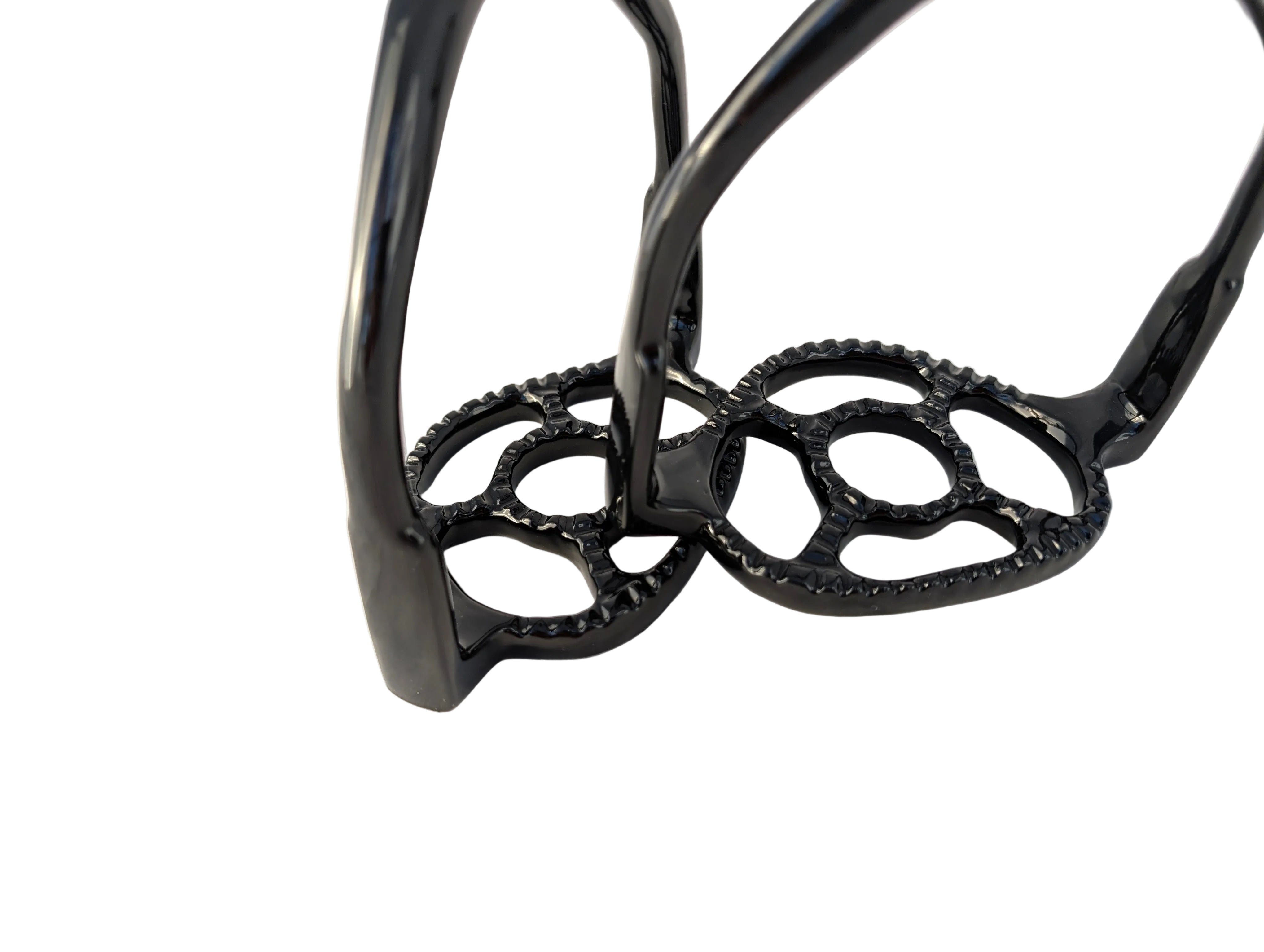 Etrier baroque portugais noir "Black Edition"