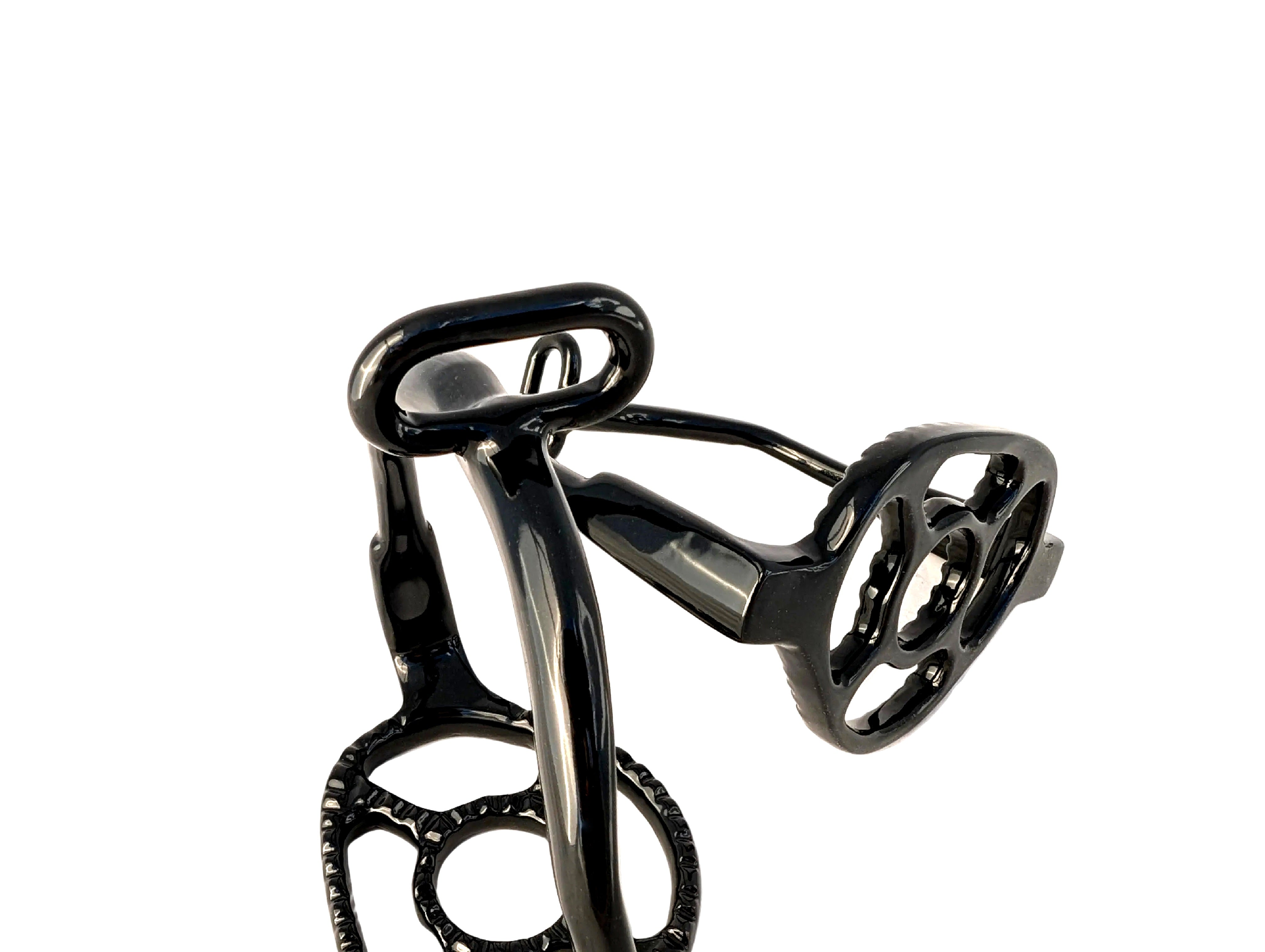 Etrier baroque portugais noir "Black Edition"