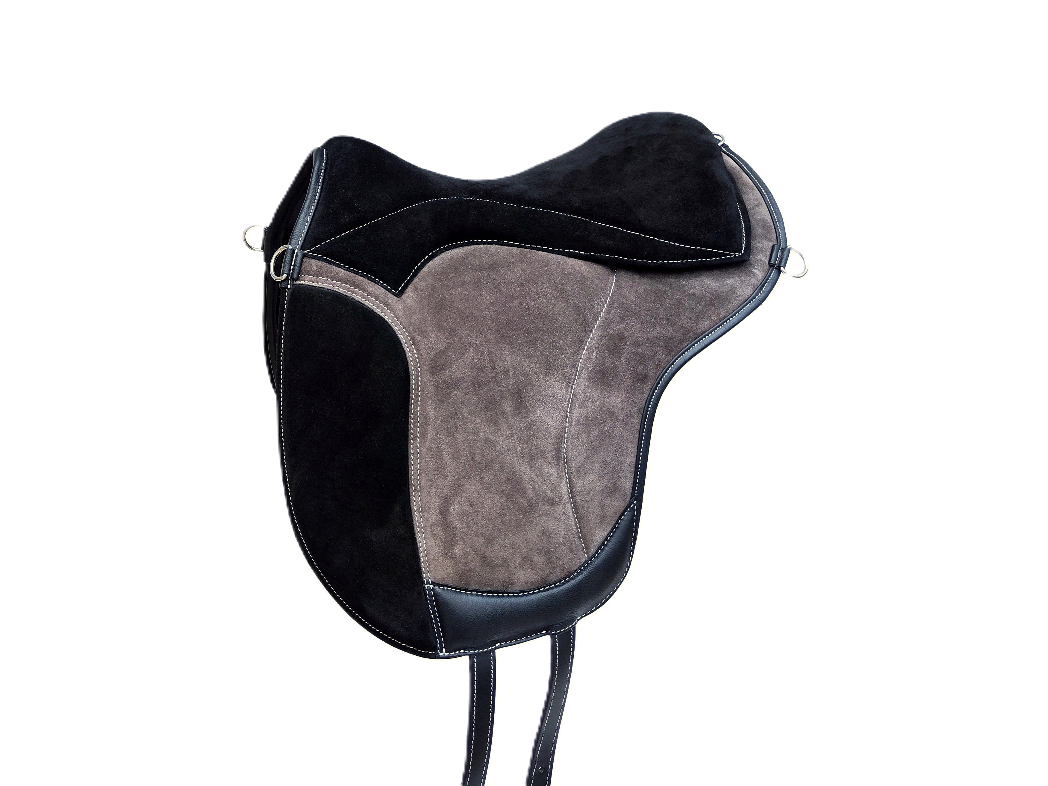 "ALIVIO IMPULSO" WILDLEDER Dressur Reitpad - WBS Kanal - SLIM Filzkissen - Kniepauschen