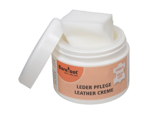 Barefoot leather care/cleaner