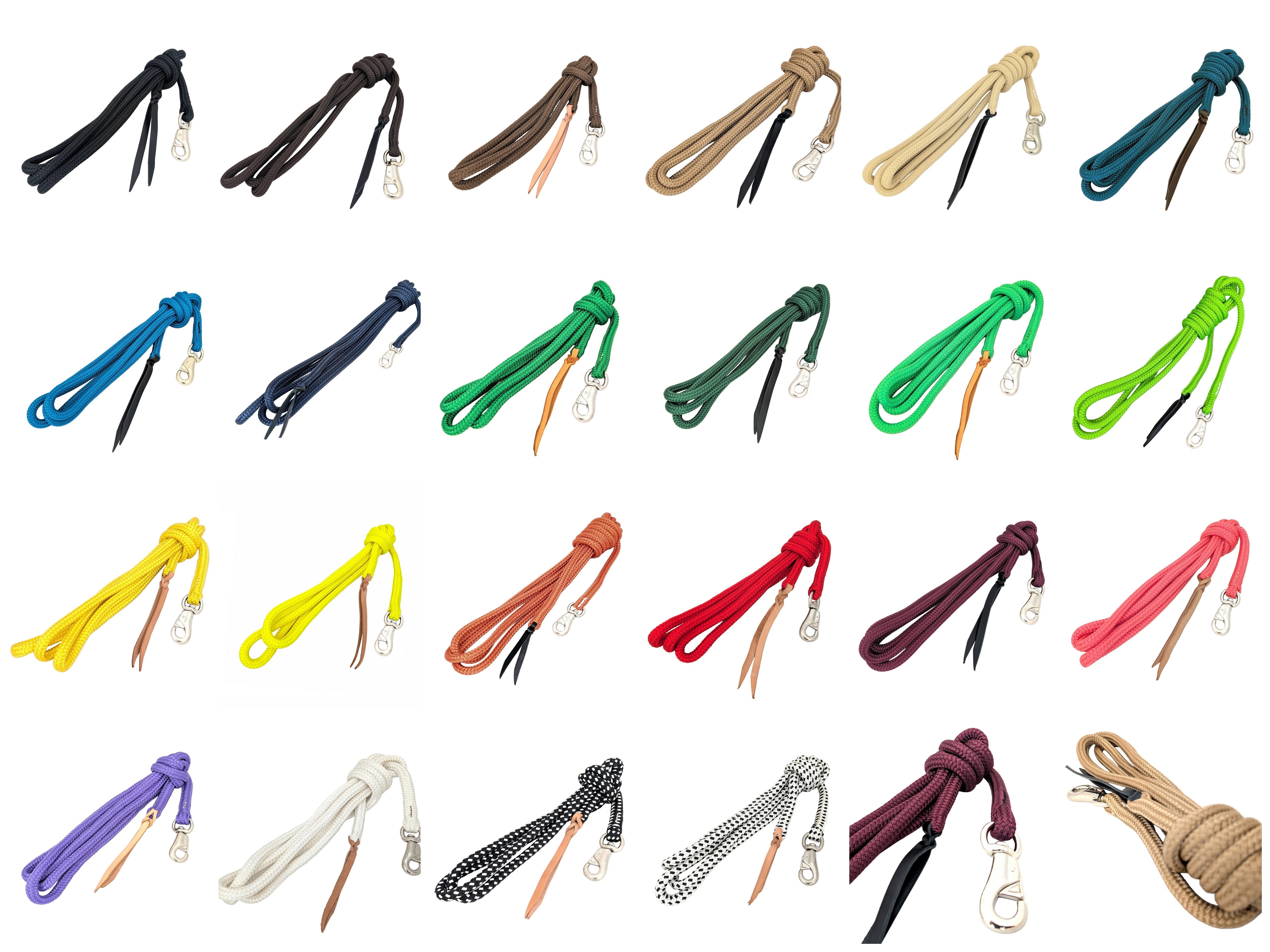 Bodenarbeitsseil Leadrope 4m / 2,50 m Führseil 16 mm - 3 Varianten