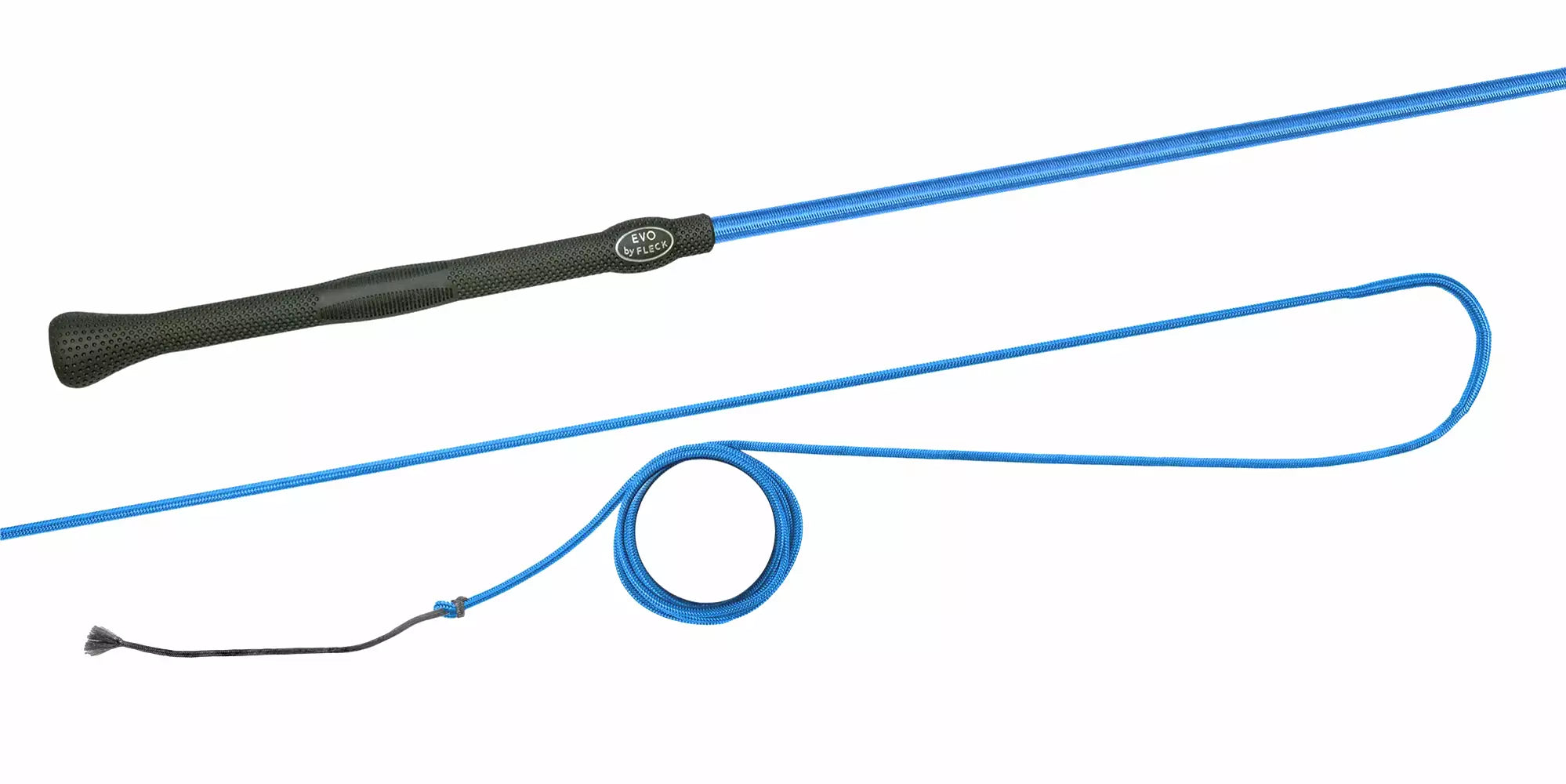 FLECK Horsemanwhip 120 cm mit Evo Griff