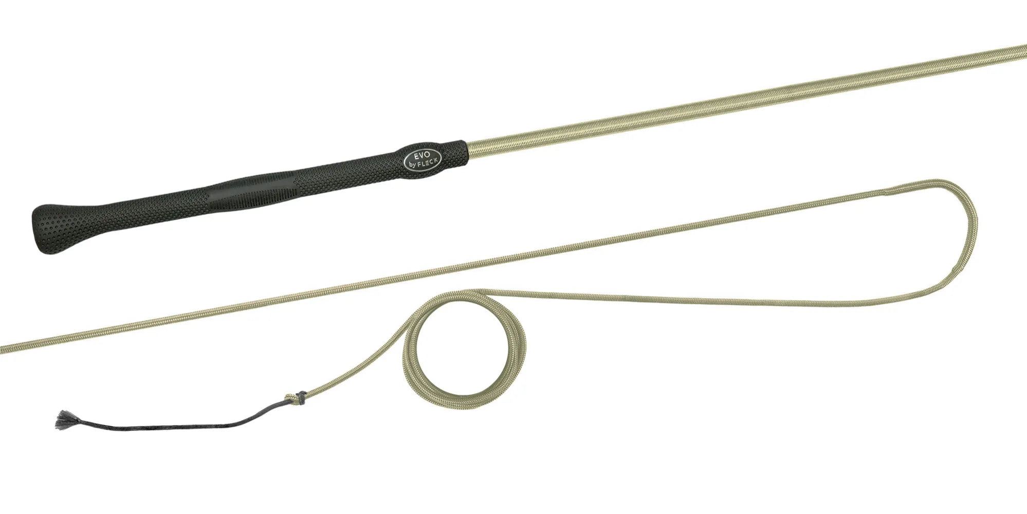 FLECK Horsemanwhip 120 cm mit Evo Griff