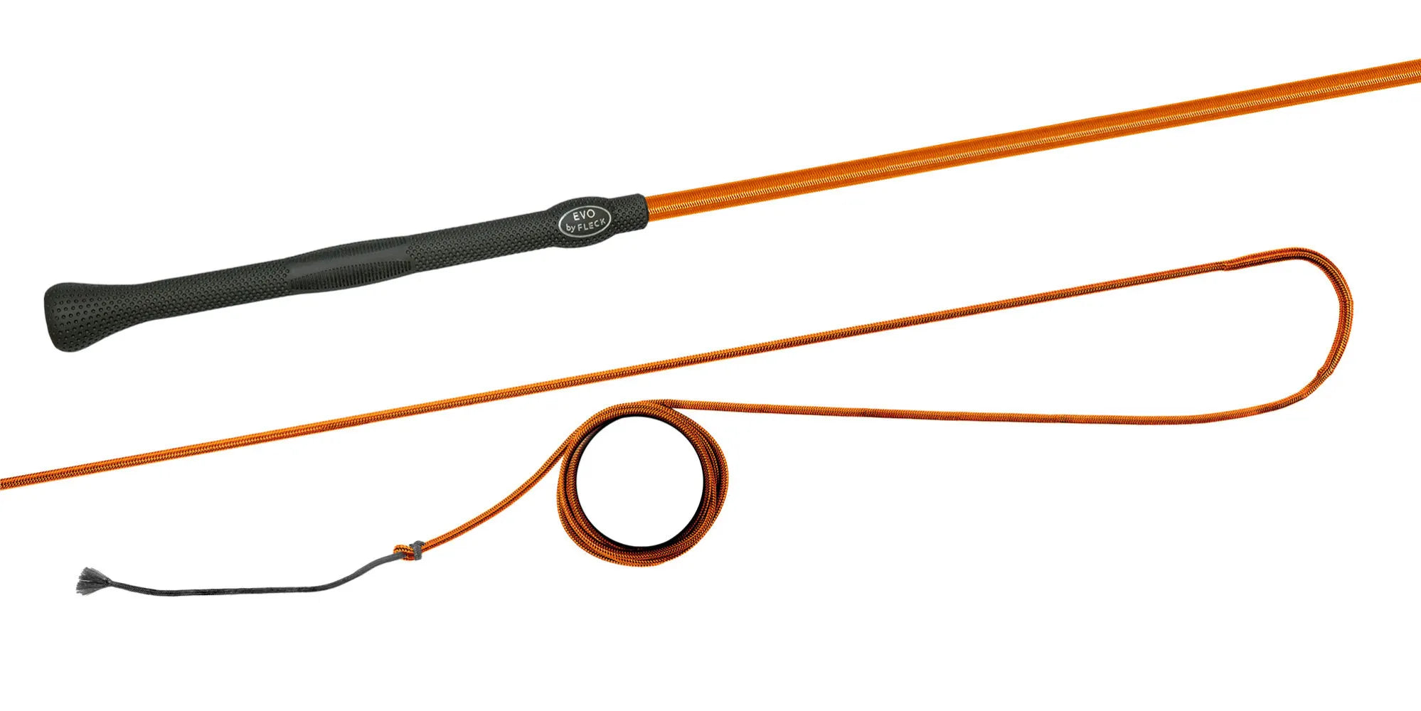 FLECK Horsemanwhip 120 cm mit Evo Griff