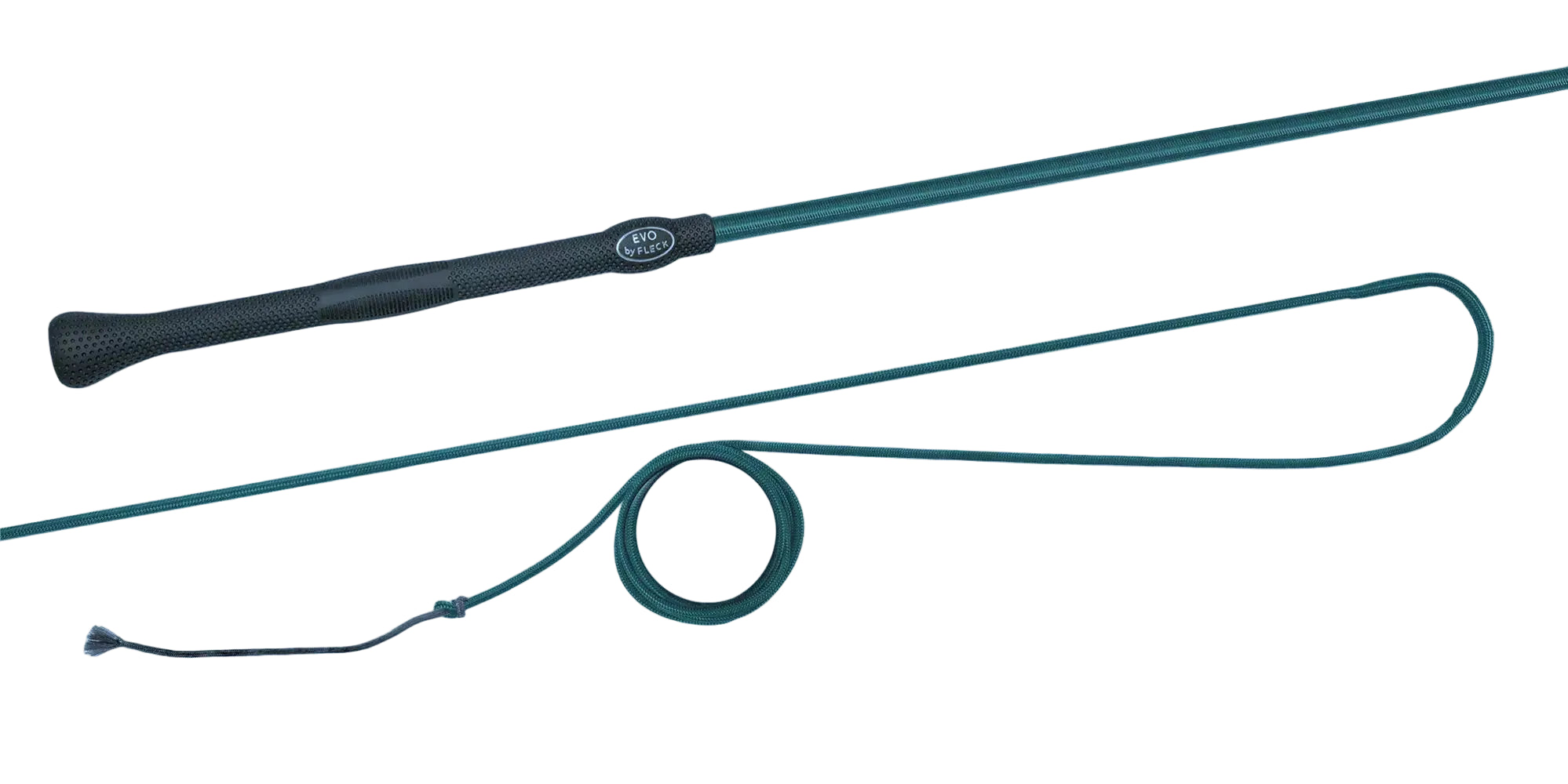 FLECK Horsemanwhip 120 cm mit Evo Griff