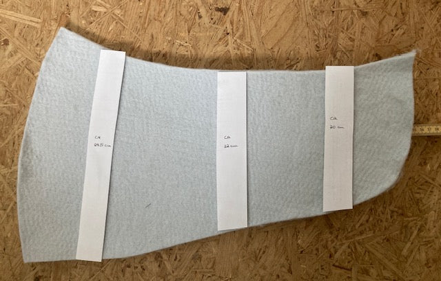Einzelpaare und Einzelstücke Einlagen oder Zuschnitte für Sattelunterlagen oder Pads, verschiedene Formen und Materialien (Kopie)